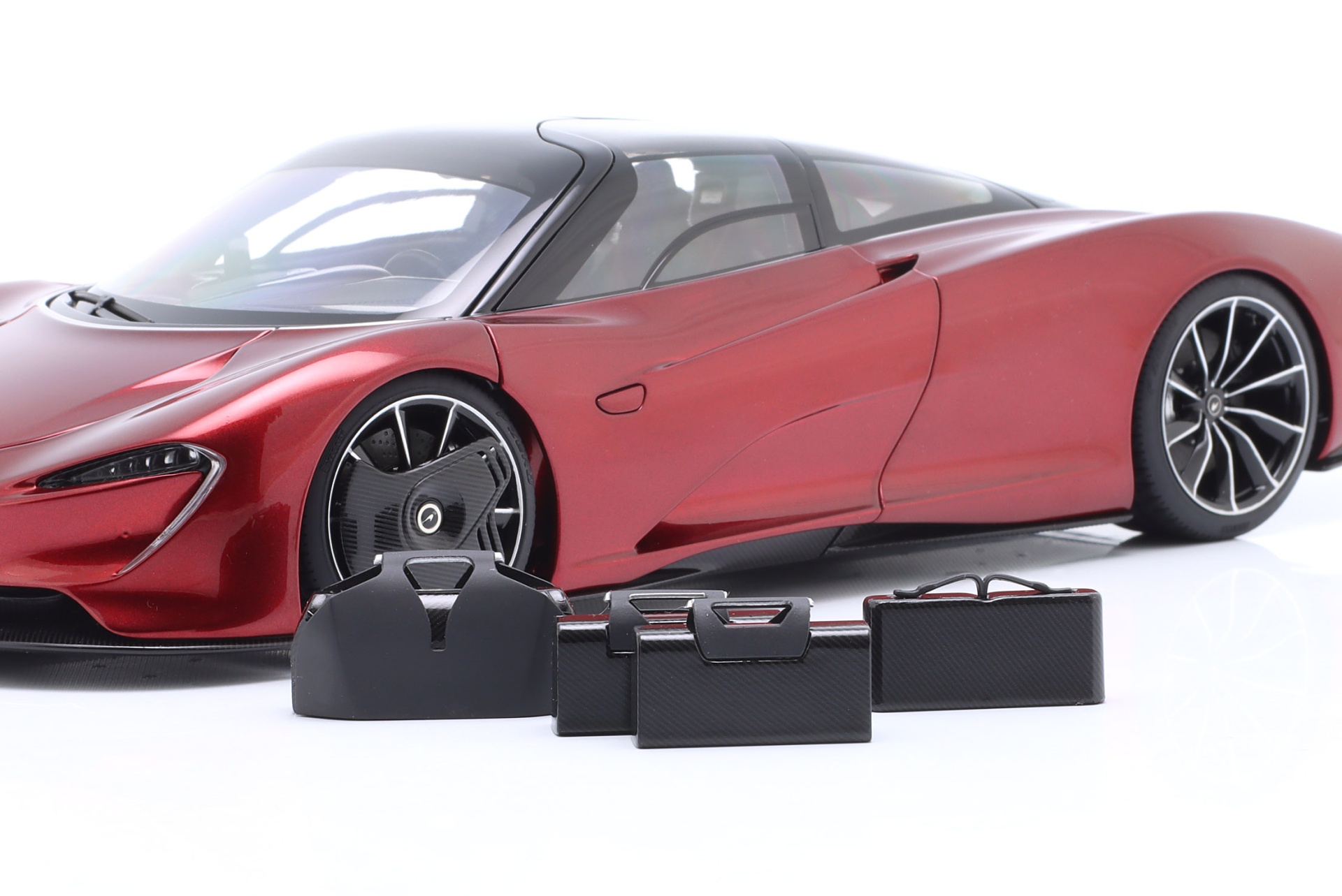 McLaren Speedtail Baujahr 2020 vulkanrot  