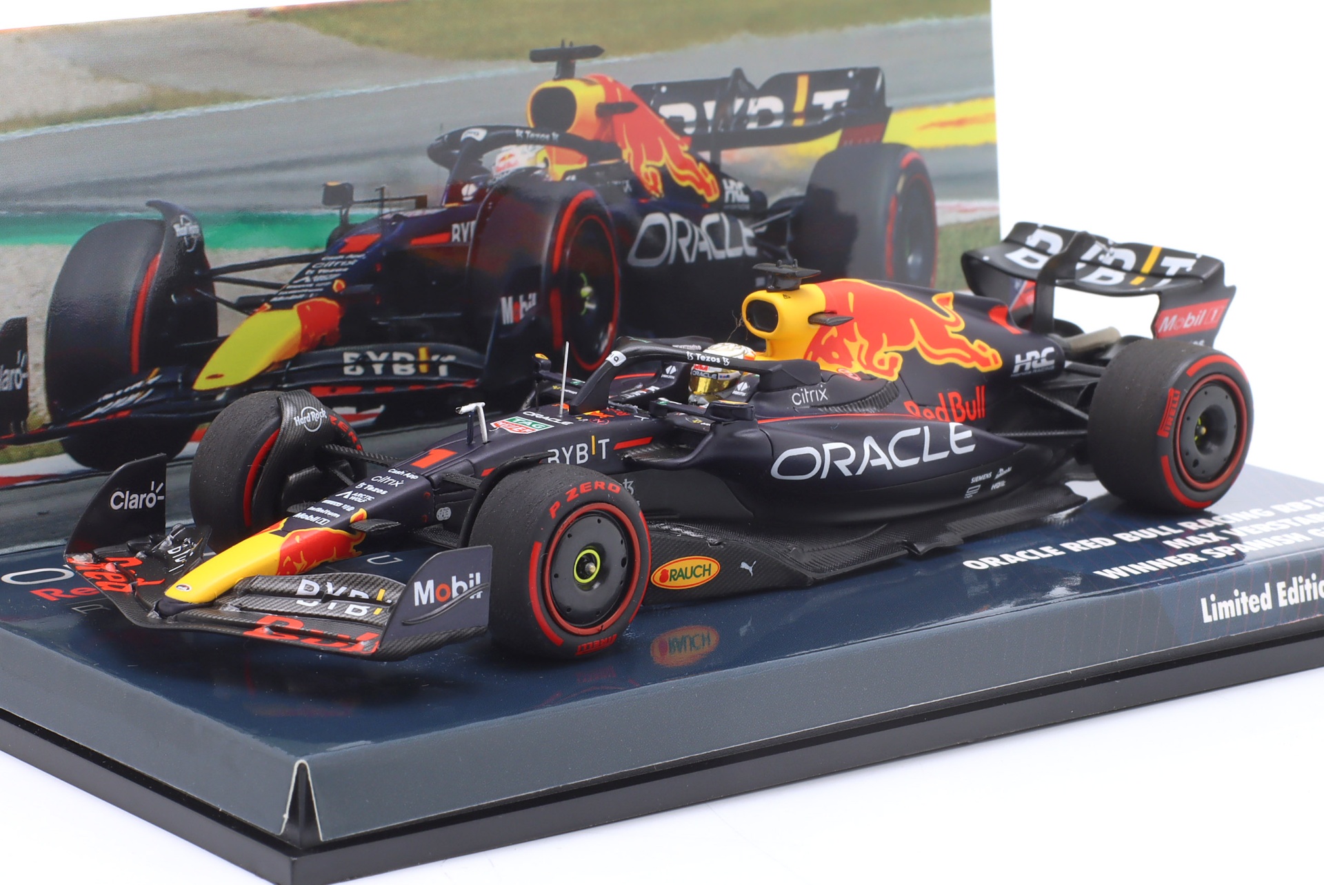 M. Verstappen Red Bull RB18 #1 Sieger Spanien GP Formel 1 Weltmeister 2022  