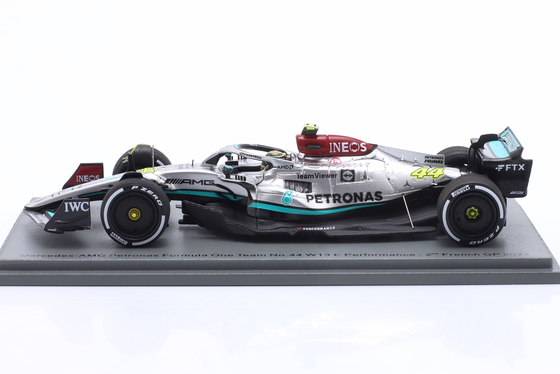 L. Hamilton Mercedes-AMG F1 W13 #44 2nd Frankreich GP Formel 1 2022  