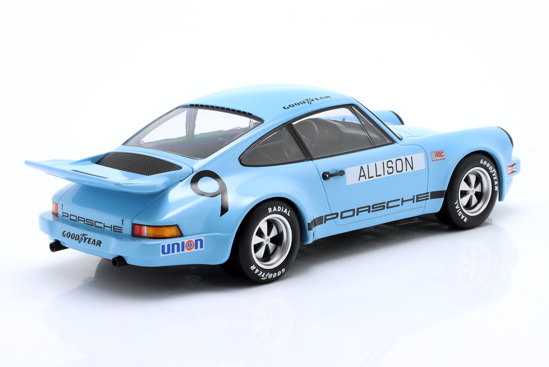 Porsche 911 Carrera 3.0 RSR #9 IROC Riverside 1974 Bobby Allison  