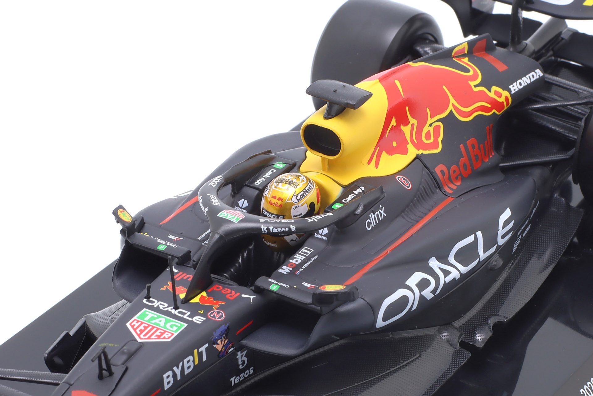 M. Verstappen Red Bull RB18 #1 Sieger Abu Dhabi GP Formel 1 Weltmeister 2022  