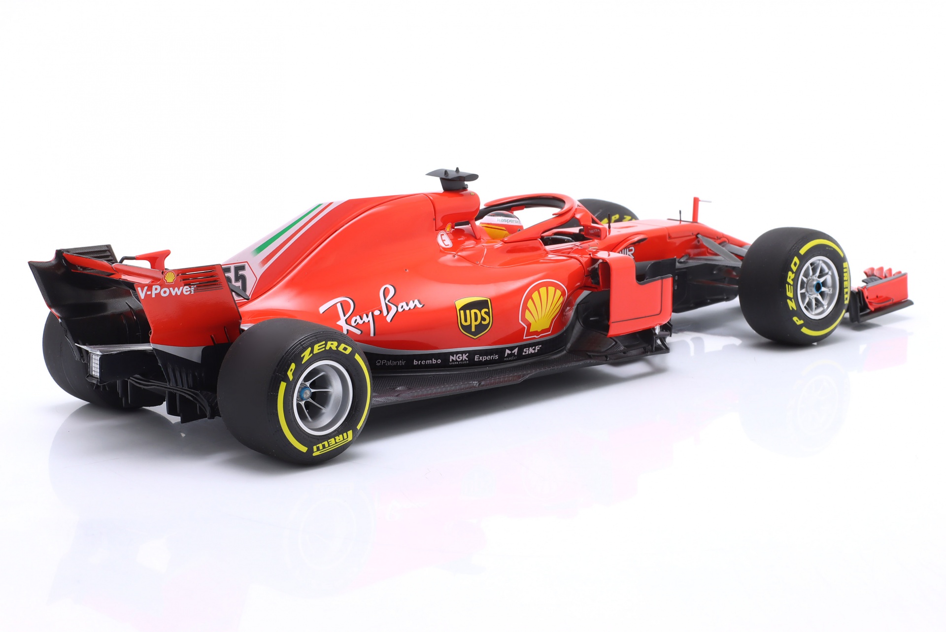 Carlos Sainz jr. Ferrari SF71H #55 Formel 1 Test Fiorano Januar 2021  BBR
