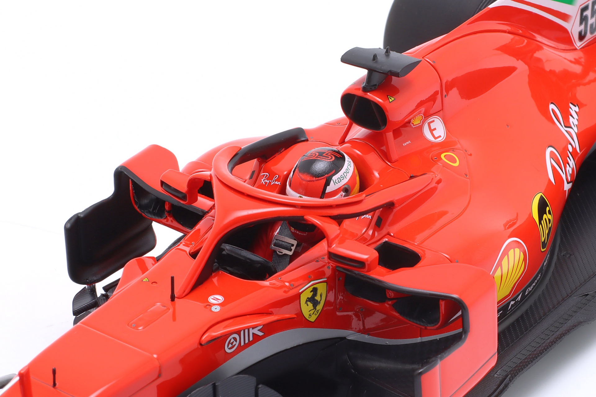 Carlos Sainz jr. Ferrari SF71H #55 Formel 1 Test Fiorano Januar 2021  BBR