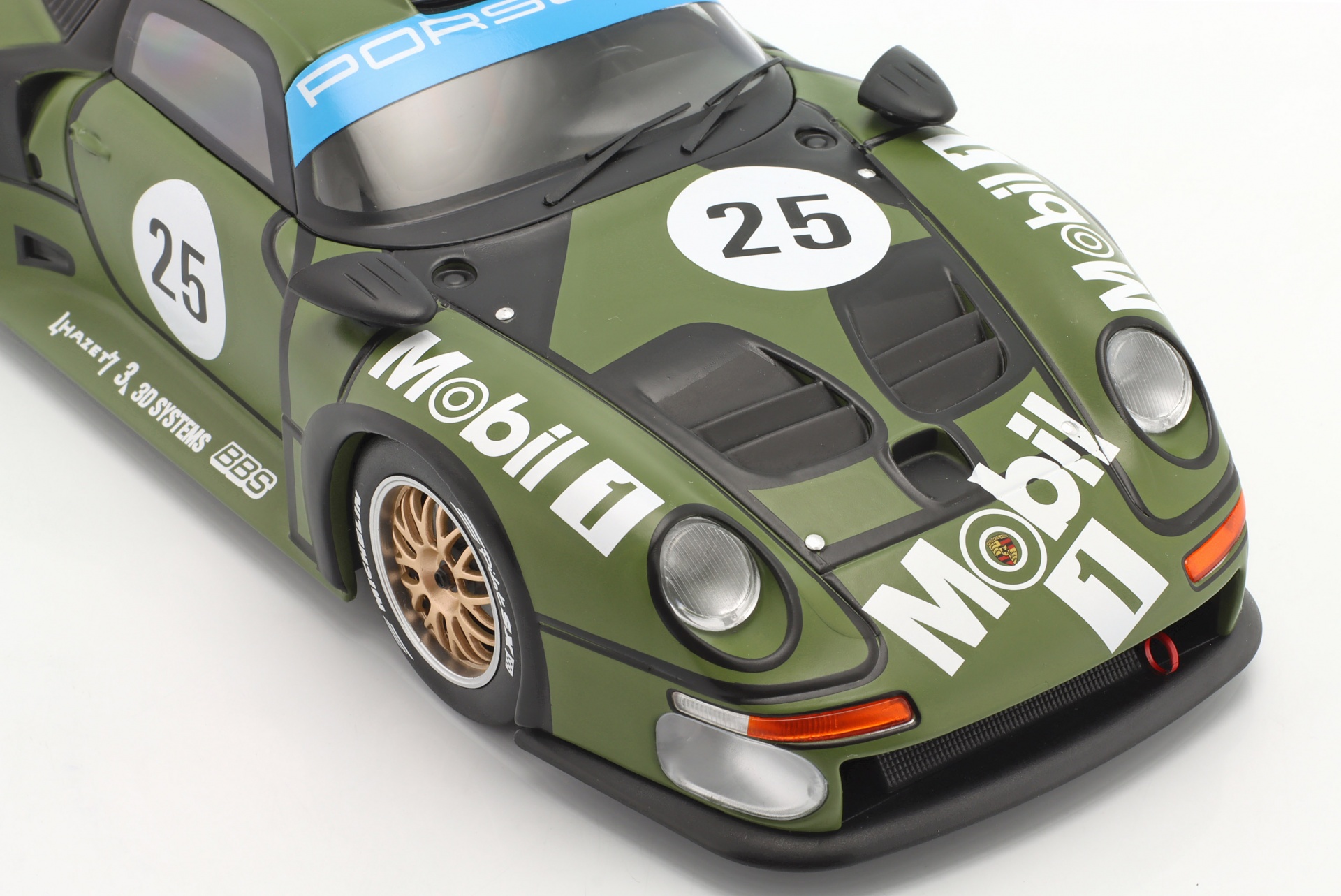 Porsche 911 GT1 #25 Prequalifying 24h LeMans 1996 Stuck, Wollek, Boutsen  