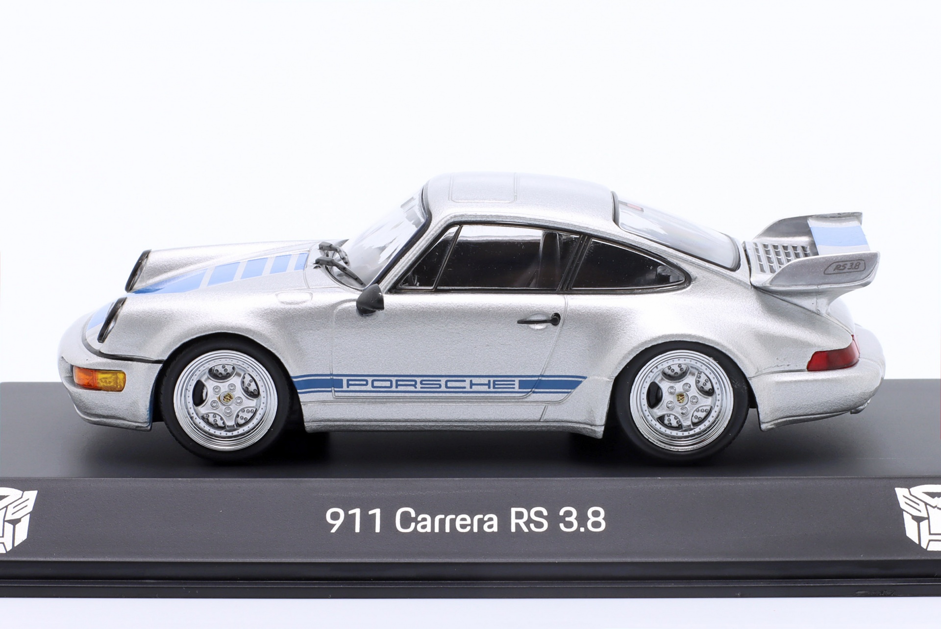 Porsche 911 (964) Carrera RS 3.8 Transformers Mirage silber  