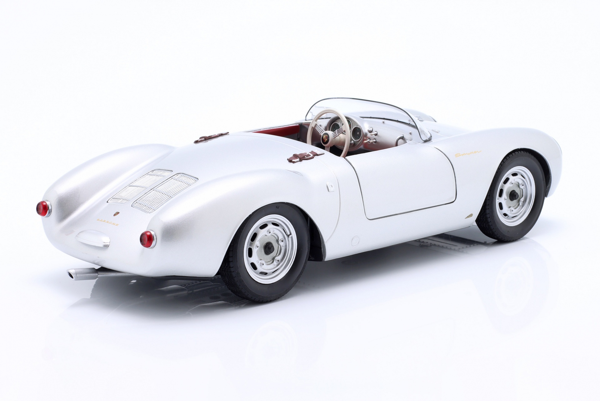 Porsche 550A Spyder Baujahr 1956 silber  