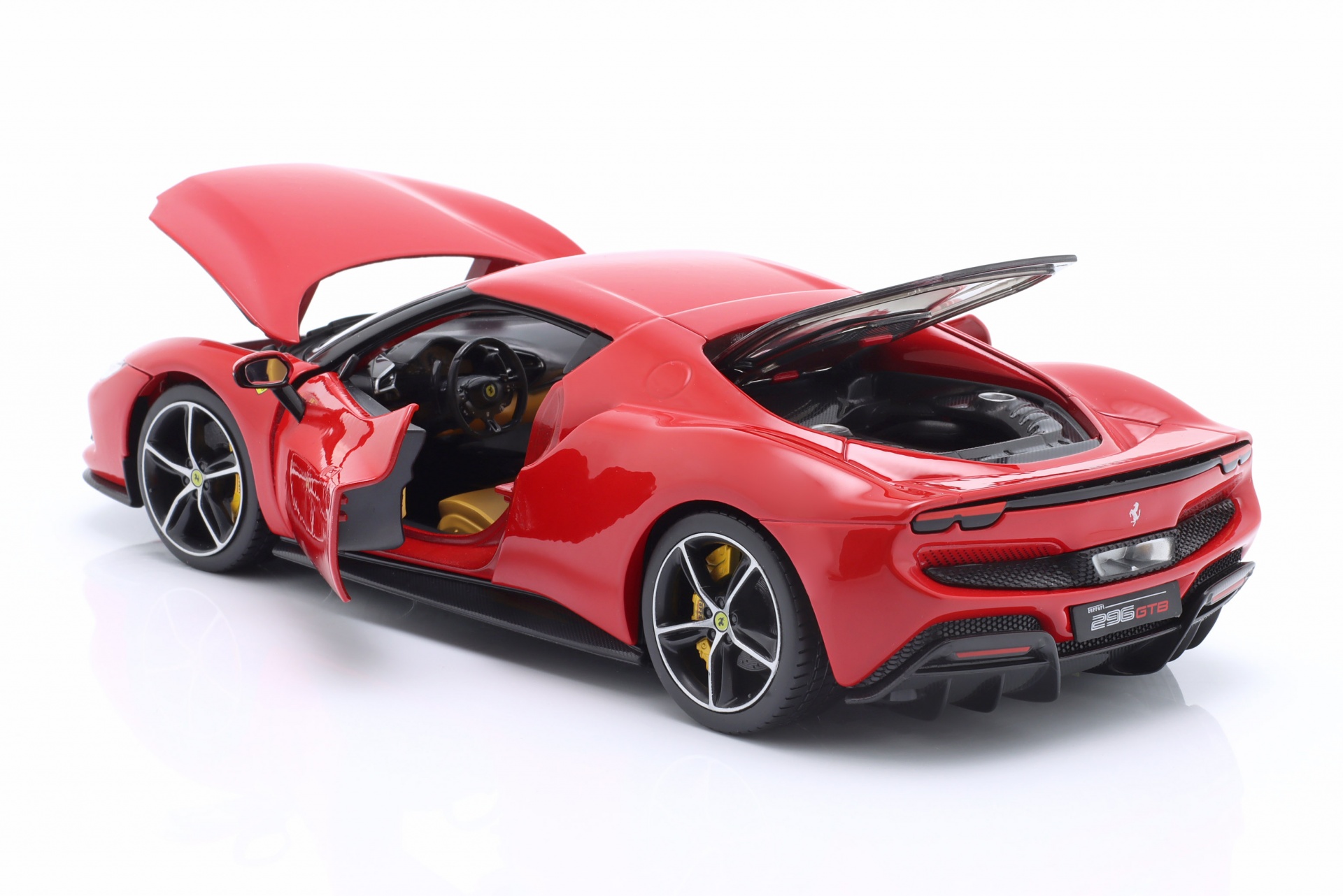 Ferrari 296 GTB Hybrid 830PS V6 Baujahr 2021 rot  