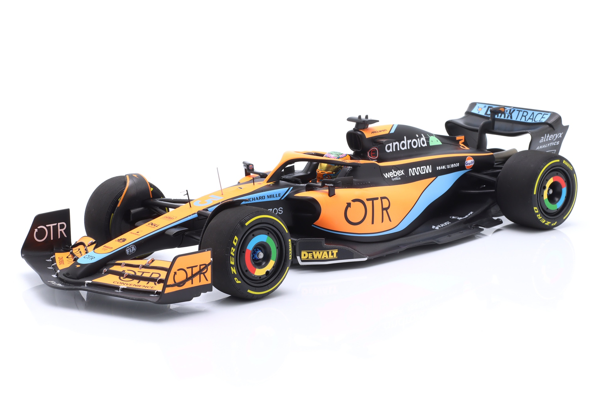 D. Ricciardo McLaren MCL36 #3 6th Australien GP Formel 1 2022  