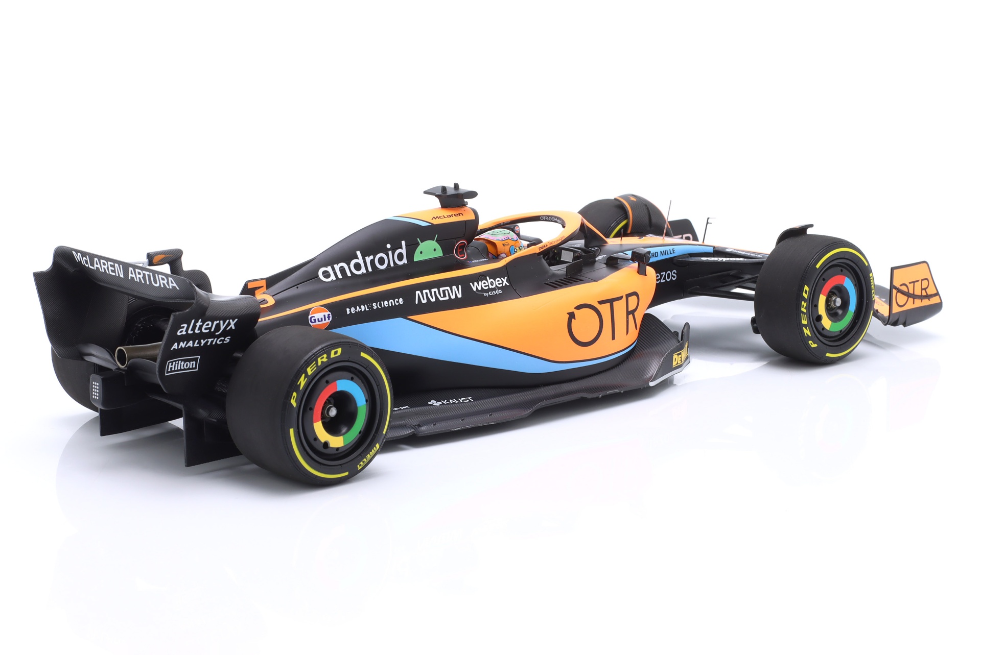 D. Ricciardo McLaren MCL36 #3 6th Australien GP Formel 1 2022  