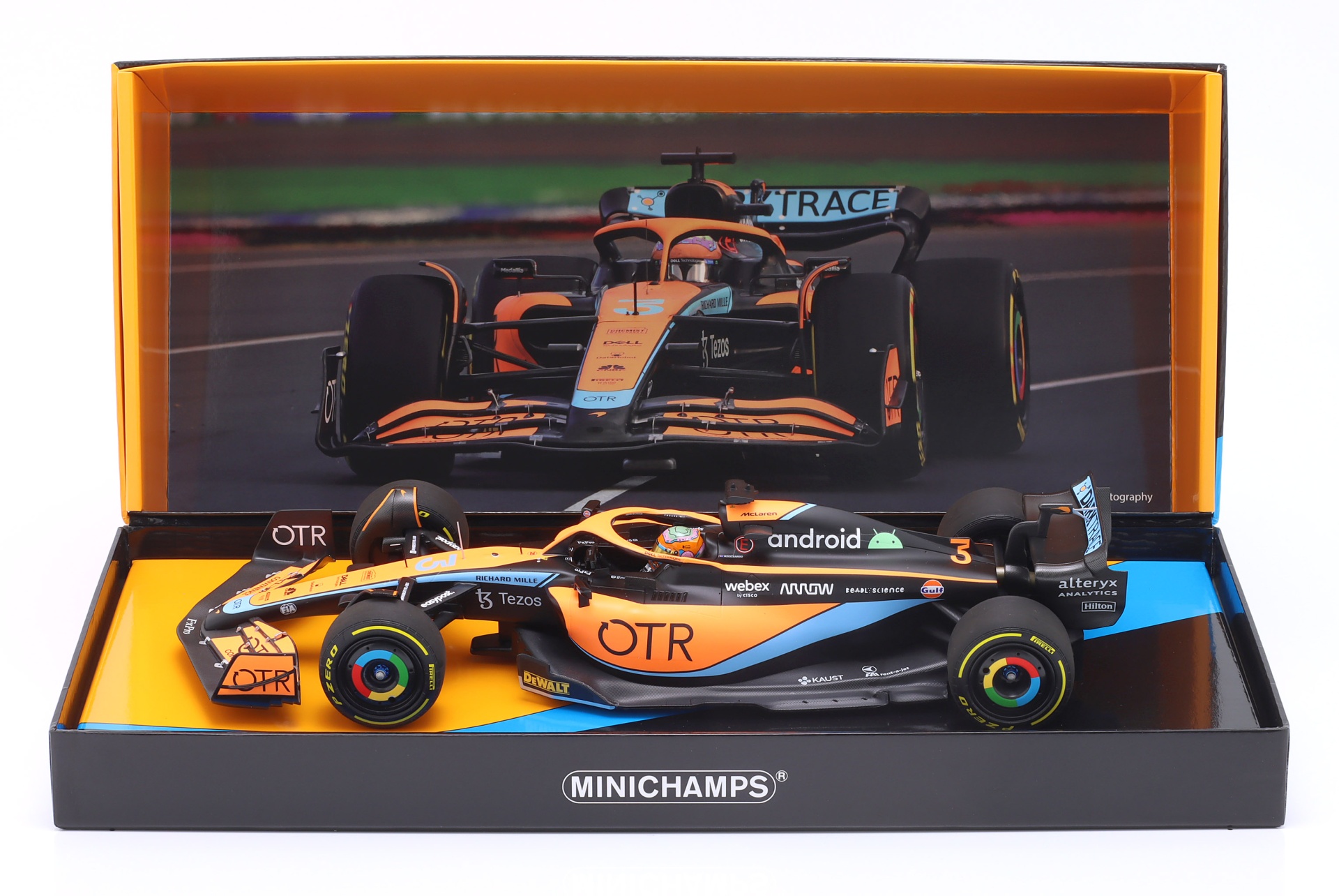 D. Ricciardo McLaren MCL36 #3 6th Australien GP Formel 1 2022  