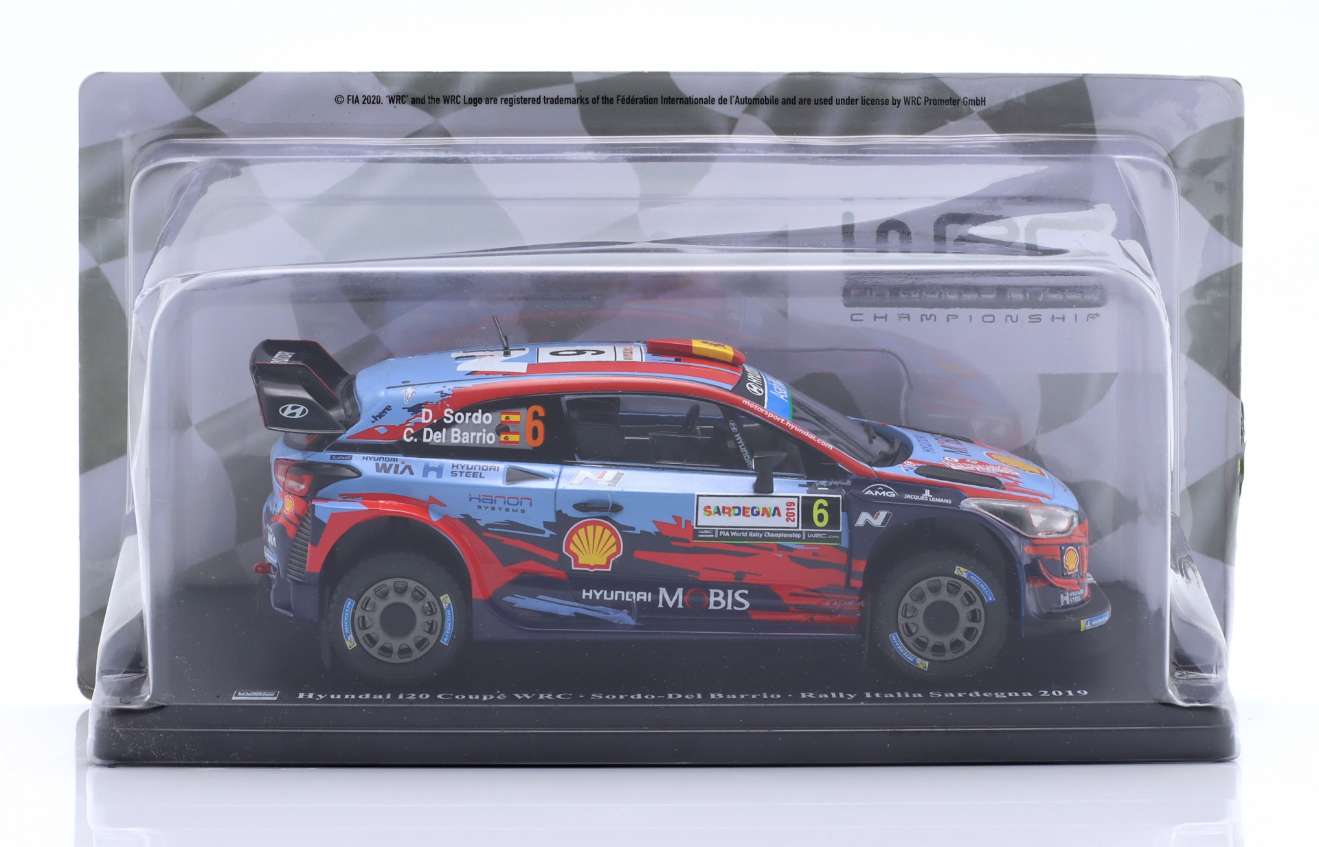 Hyundai i20 Coupe WRC #6 Sieger Rallye Italien Sardinien 2019  
