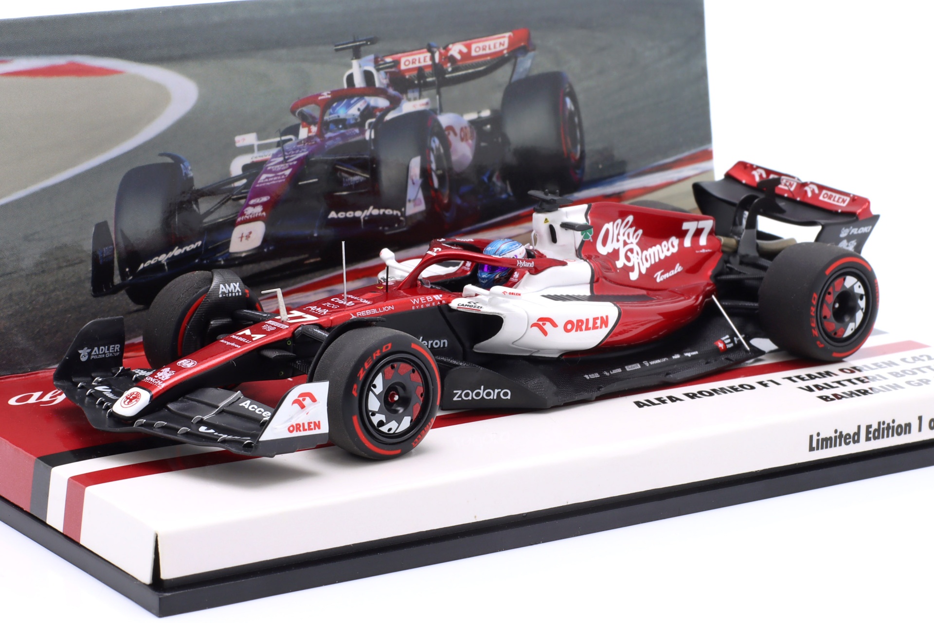 	Valtteri Bottas Alfa Romeo C42 #77 6th Bahrain GP Formel 1 2022  