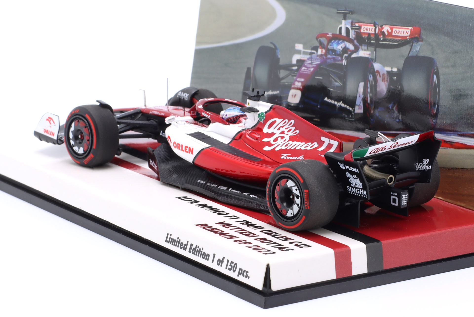 	Valtteri Bottas Alfa Romeo C42 #77 6th Bahrain GP Formel 1 2022  