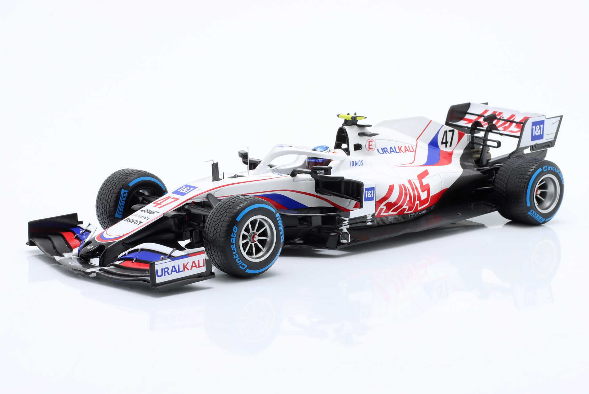 Mick Schumacher Haas VF #47 Belgien GP Formel 1 2021  