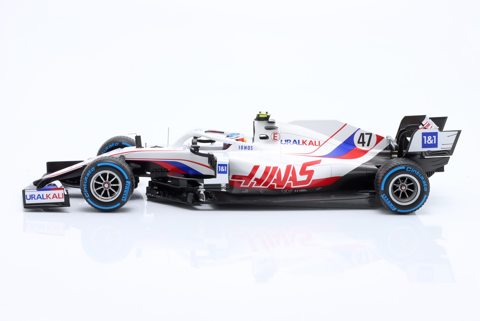 Mick Schumacher Haas VF #47 Belgien GP Formel 1 2021  