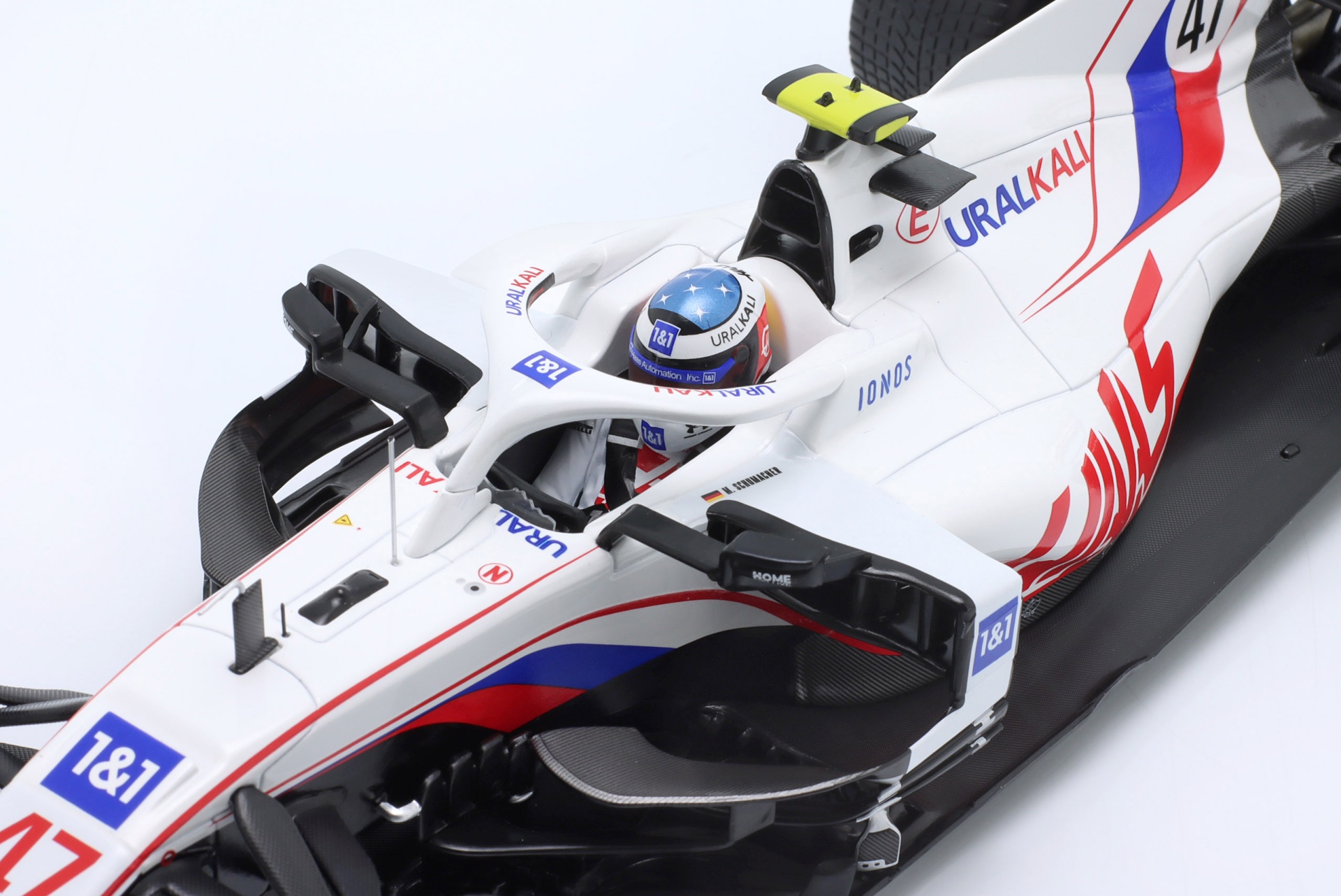 Mick Schumacher Haas VF #47 Belgien GP Formel 1 2021  