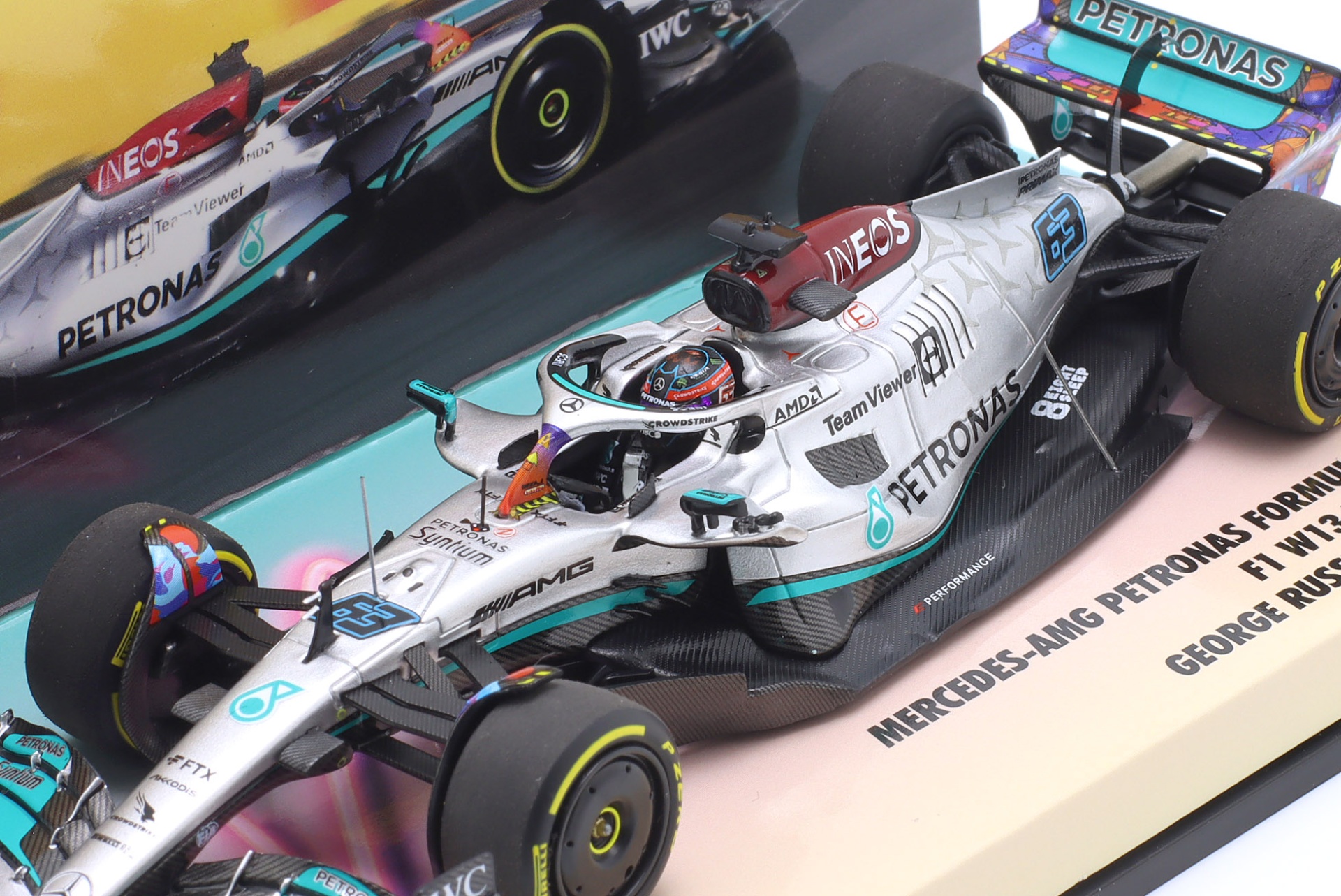 George Russell Mercedes-AMG F1 W13 #63 5th Miami GP Formel 1 2022  