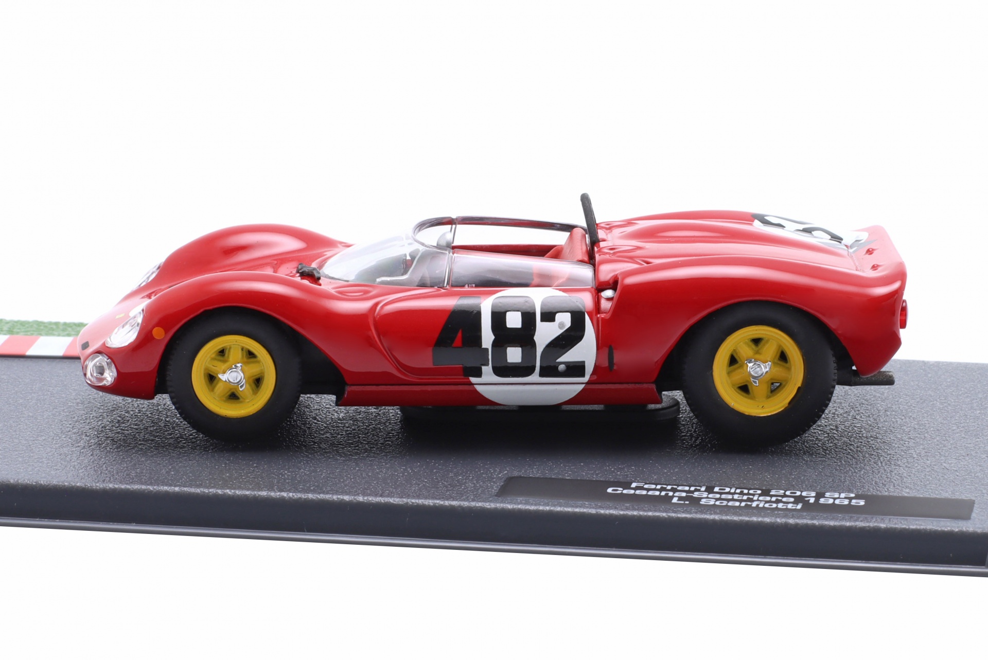 Ferrari Dino 206 SP #482 Sieger Cesana-Sestriere 1965 L. Scarfiotti  