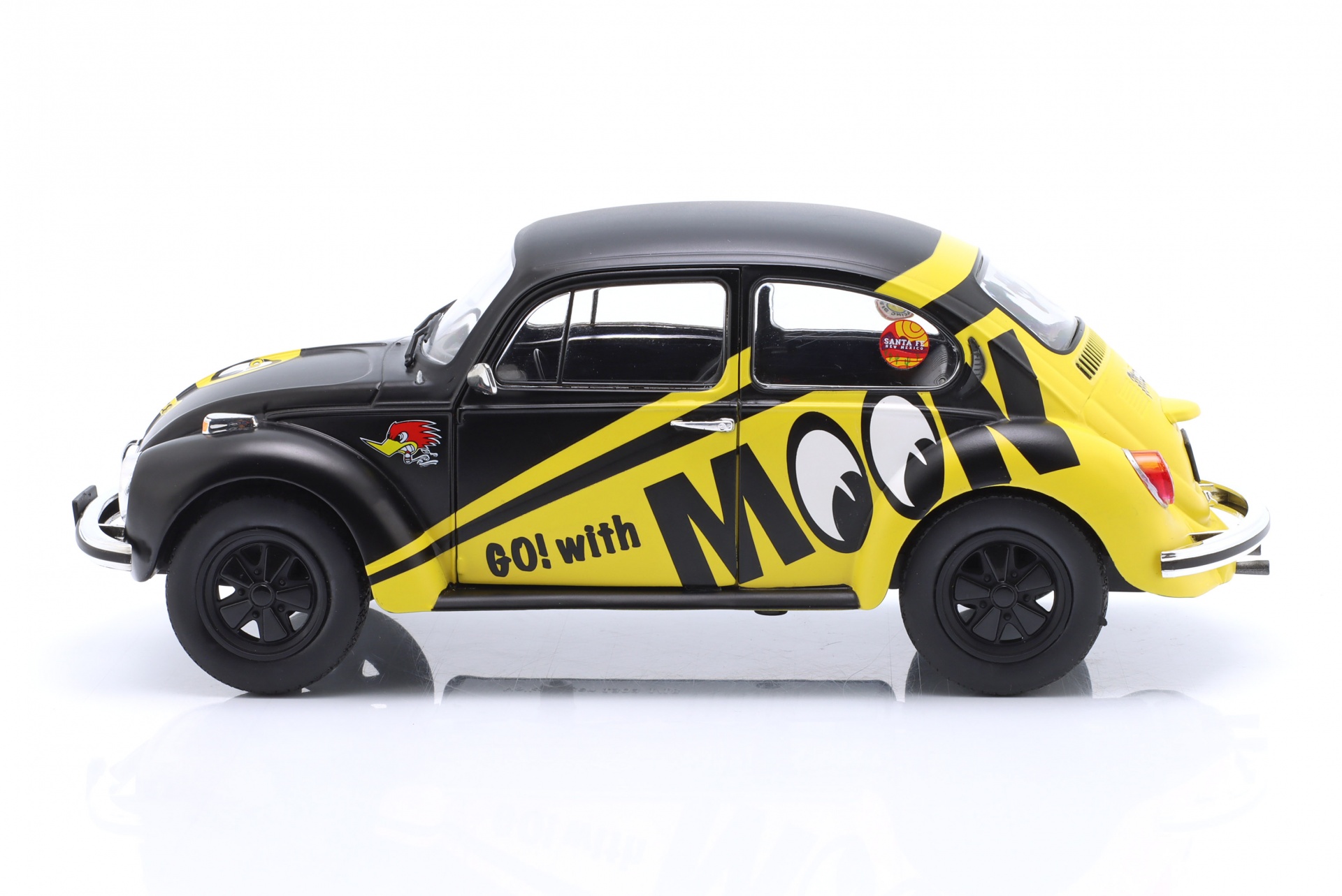 Volkswagen VW K&auml;fer 1303 Go! with Moon 1974 schwarz / gelb  