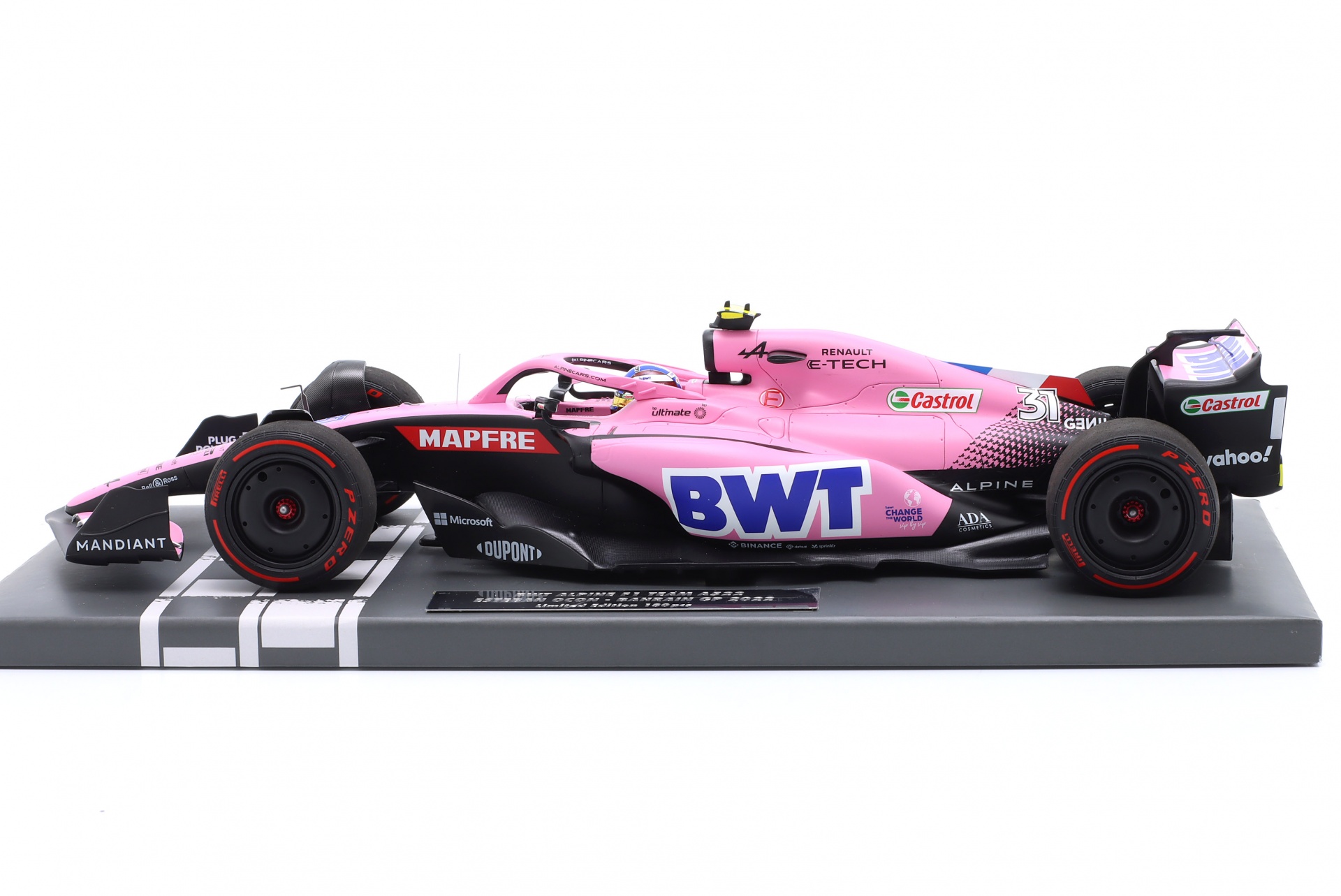 Esteban Ocon Alpine A522 #31 7th Bahrain GP Formel 1 2022  
