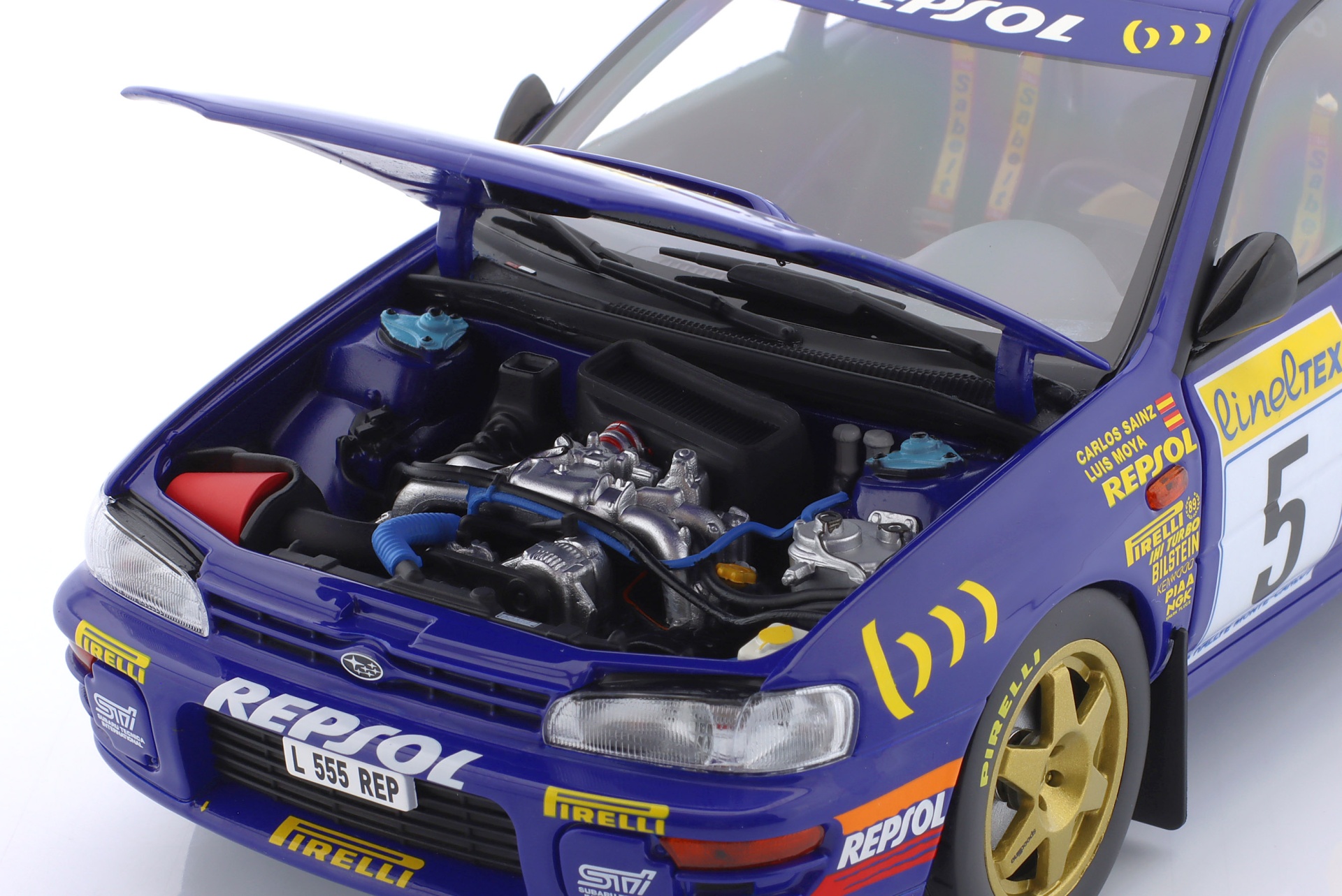 Subaru Impreza 555 #5 Sieger Rallye Monte Carlo 1995 Sainz, Moya  