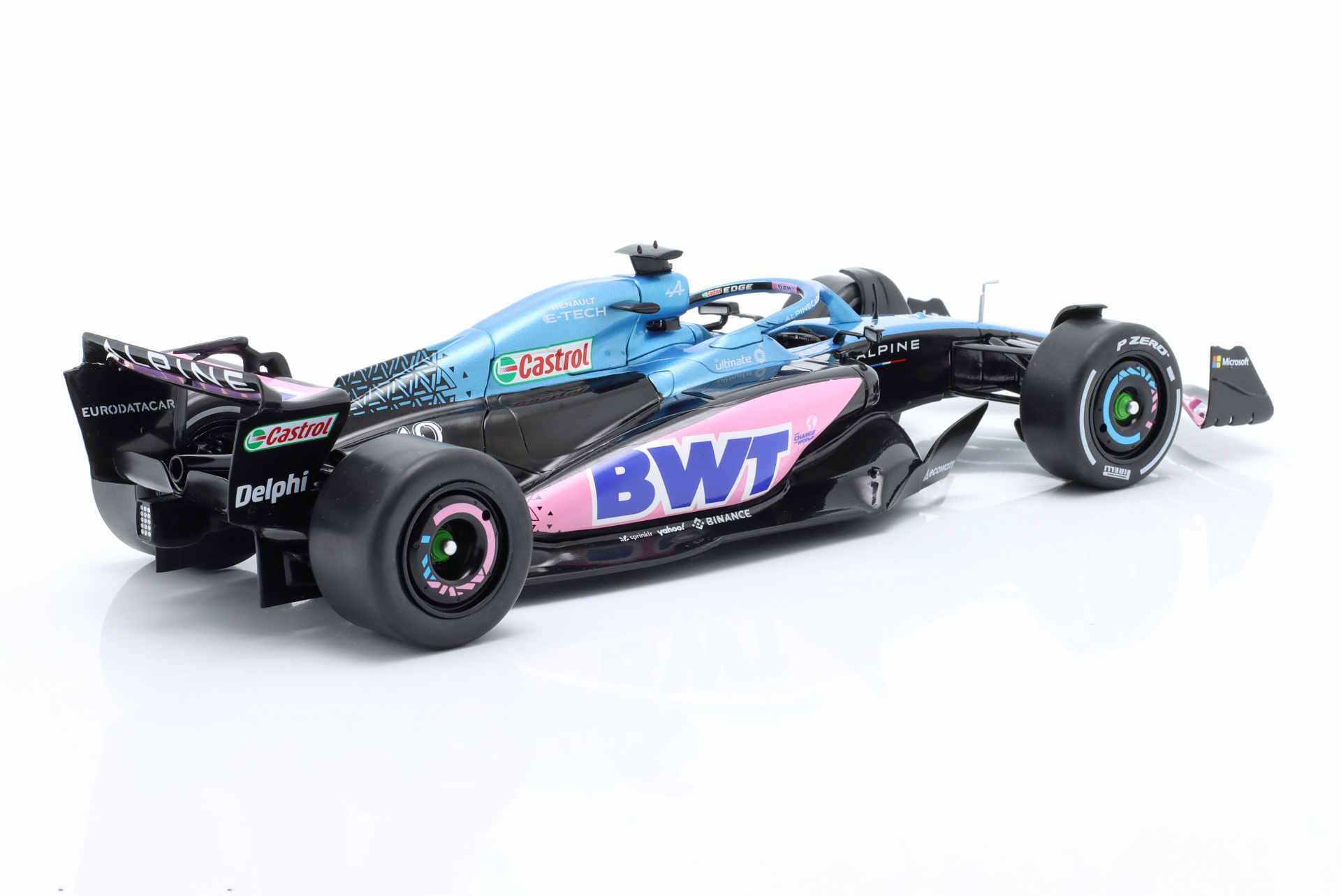 Ocon, Gasly Alpine A523 Launch Livery #31 #10 Formel 1 2023 blau  