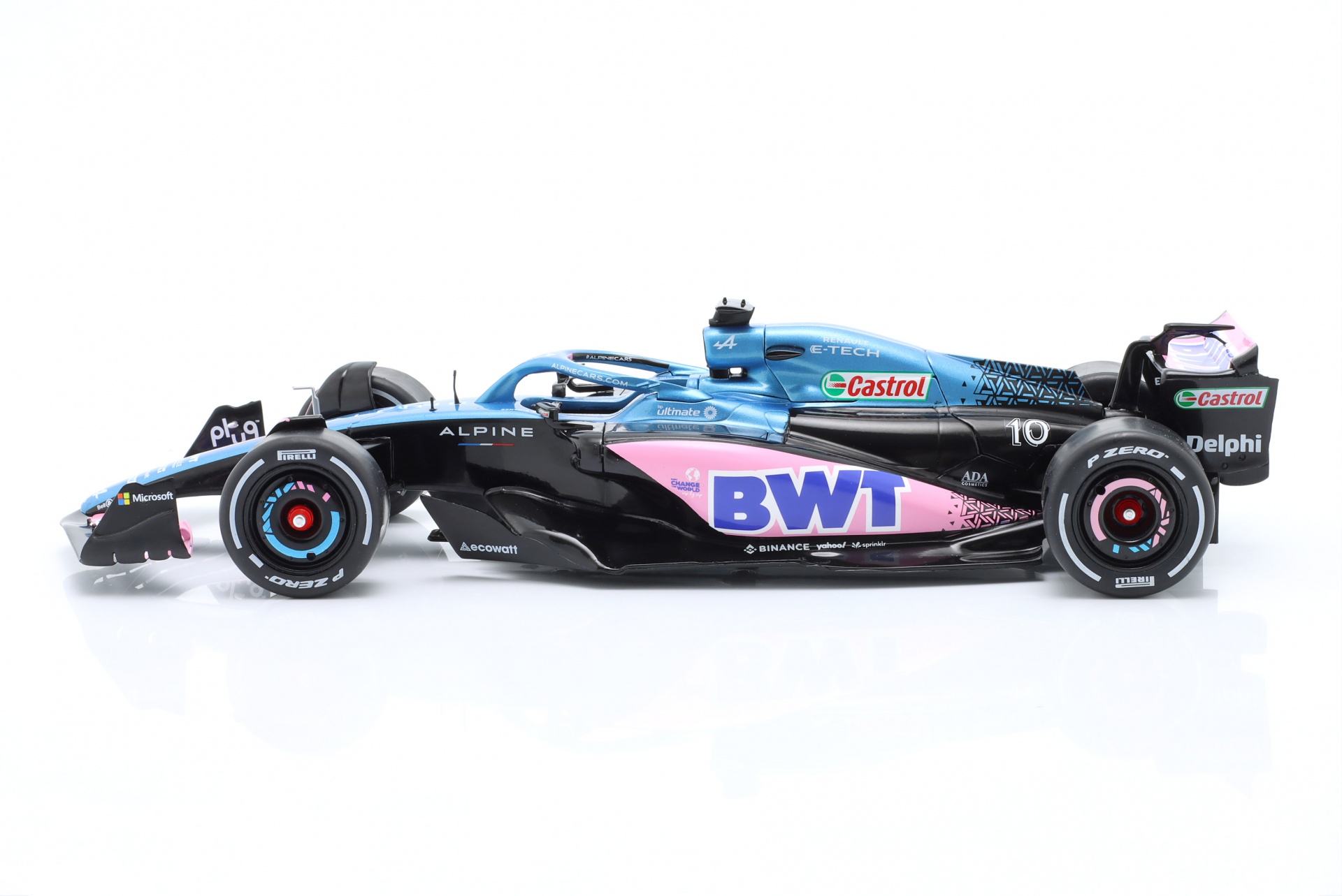 Ocon, Gasly Alpine A523 Launch Livery #31 #10 Formel 1 2023 blau  