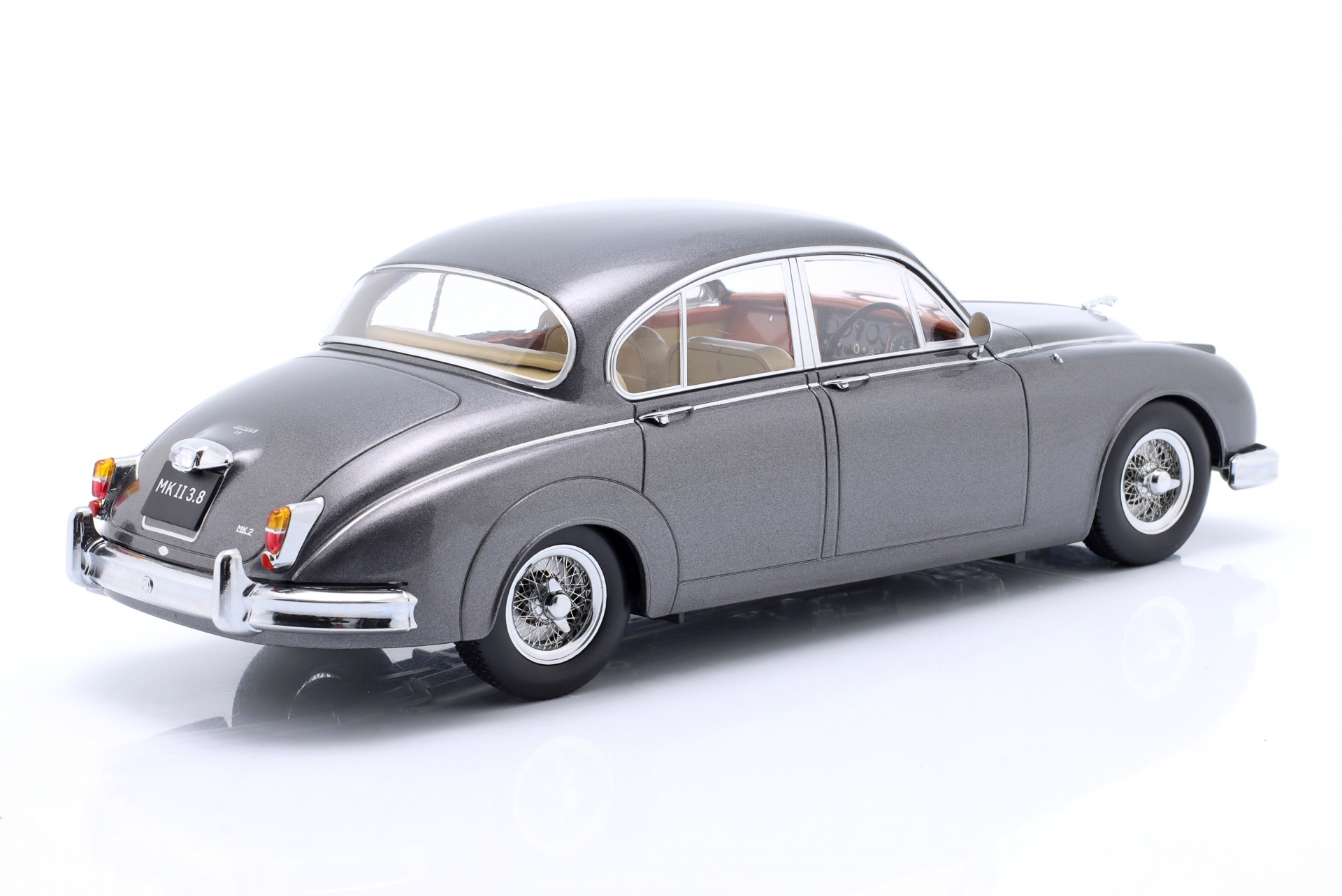 Jaguar MK II 3.8 RHD Baujahr 1959 dunkelgrau metallic  