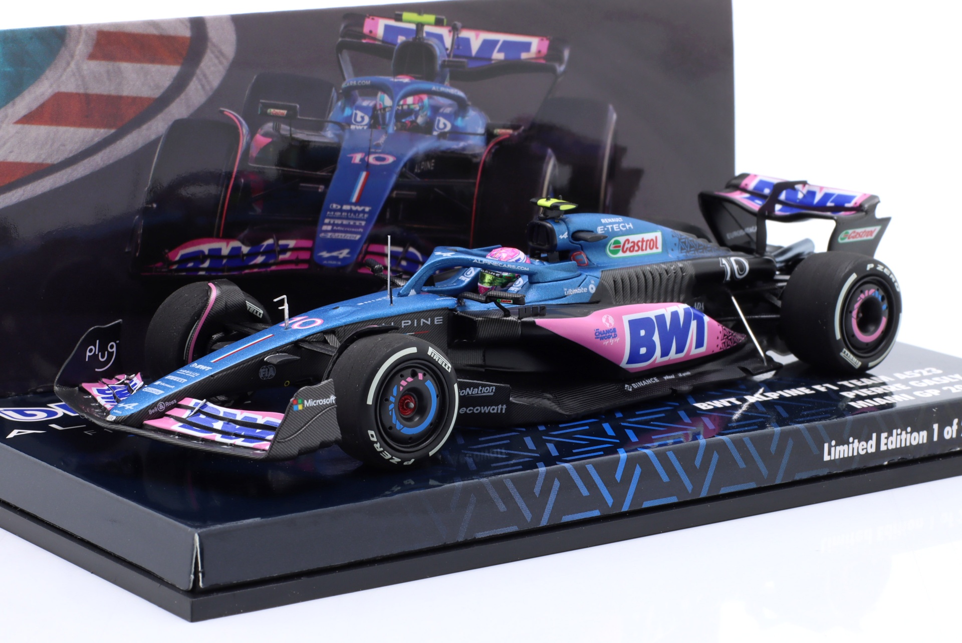 Pierre Gasly Alpine A523 #10 8th Miami GP Formel 1 2023  