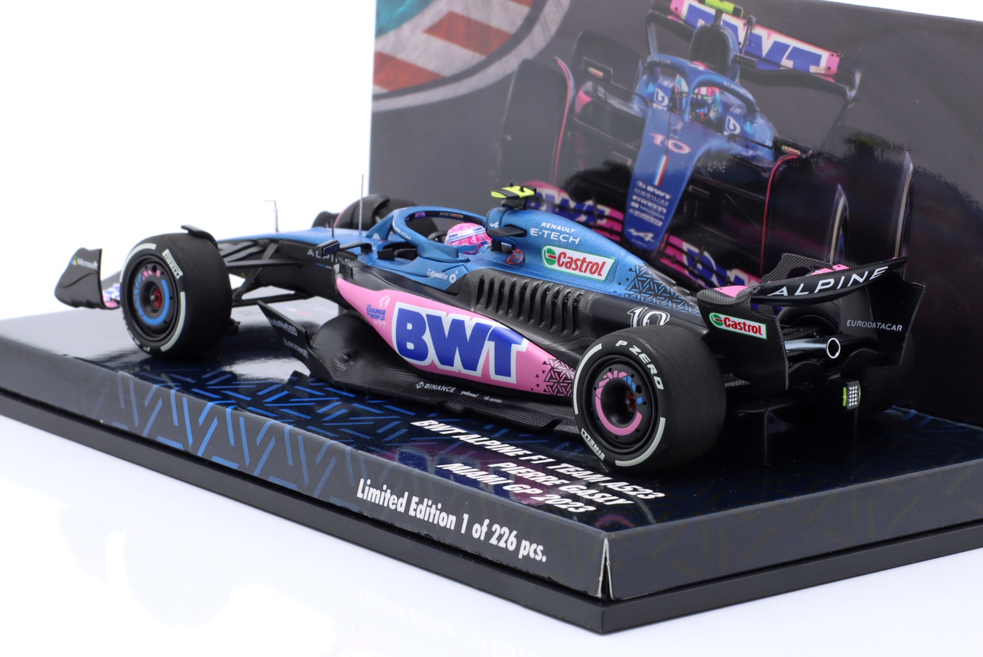 Pierre Gasly Alpine A523 #10 8th Miami GP Formel 1 2023  