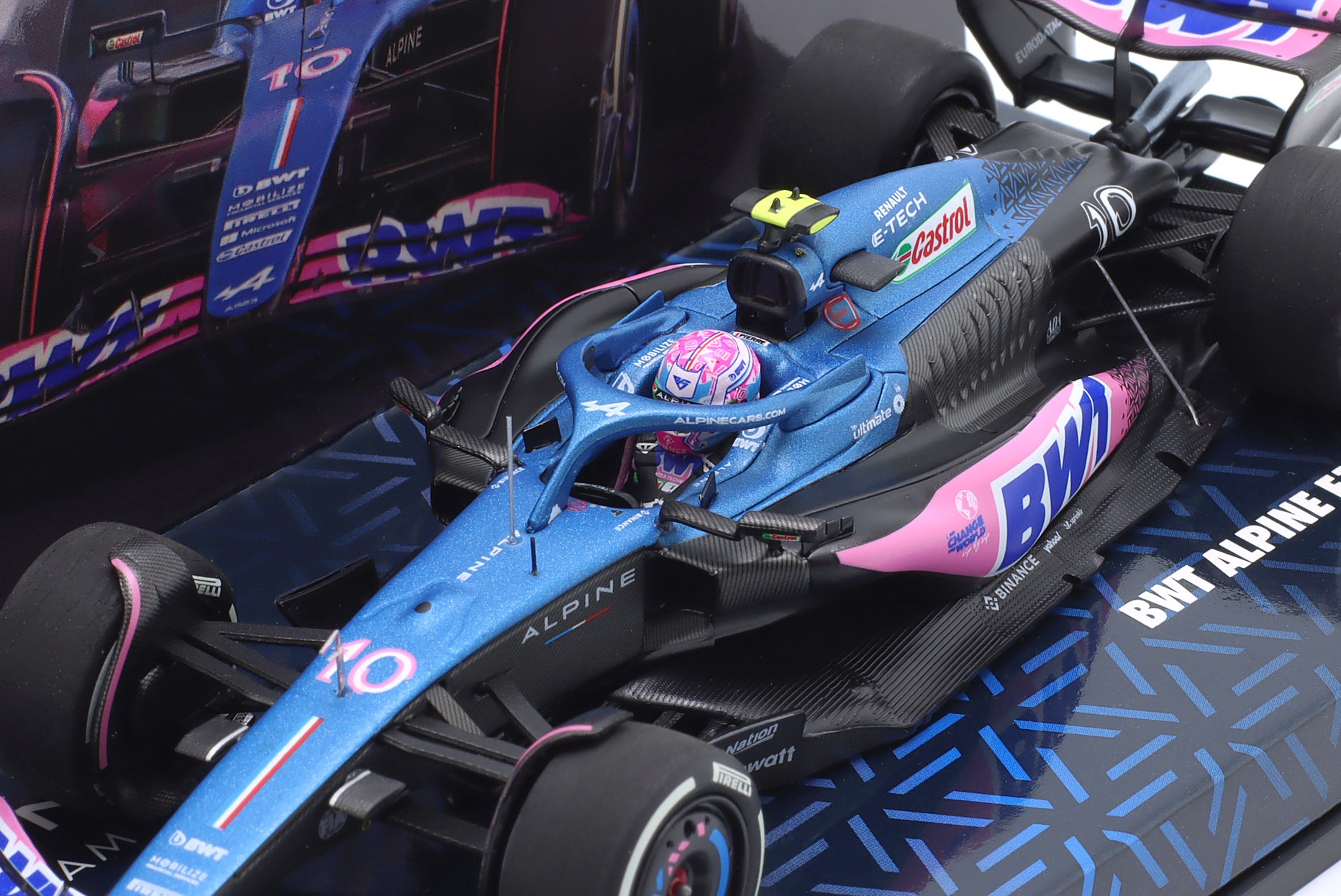 Pierre Gasly Alpine A523 #10 8th Miami GP Formel 1 2023  