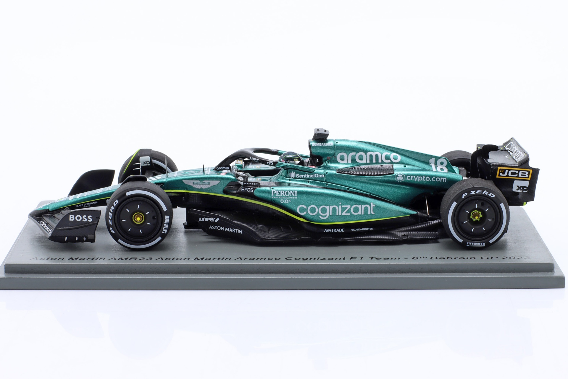 Lance Stroll Aston Martin AMR23 #18 6th Bahrain GP Formel 1 2023  