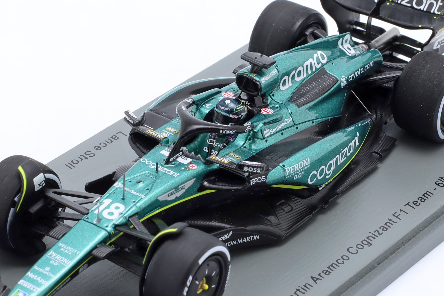 Lance Stroll Aston Martin AMR23 #18 6th Bahrain GP Formel 1 2023  