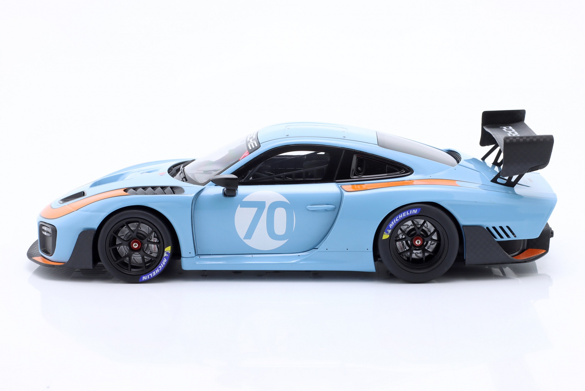 Porsche 935/19 Groep Zuid Baujahr 2019 Gulf blau / orange  