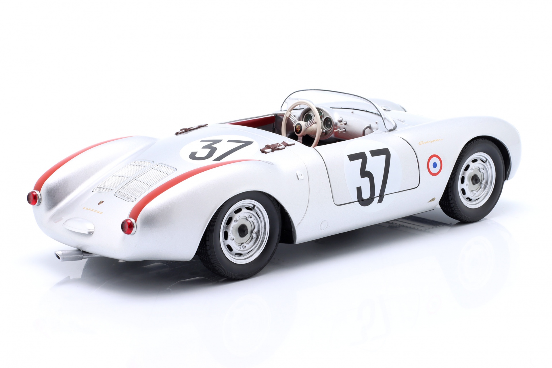 Porsche 550A Spyder #37 4th 24h LeMans 1955 Polensky, von Frankenberg  