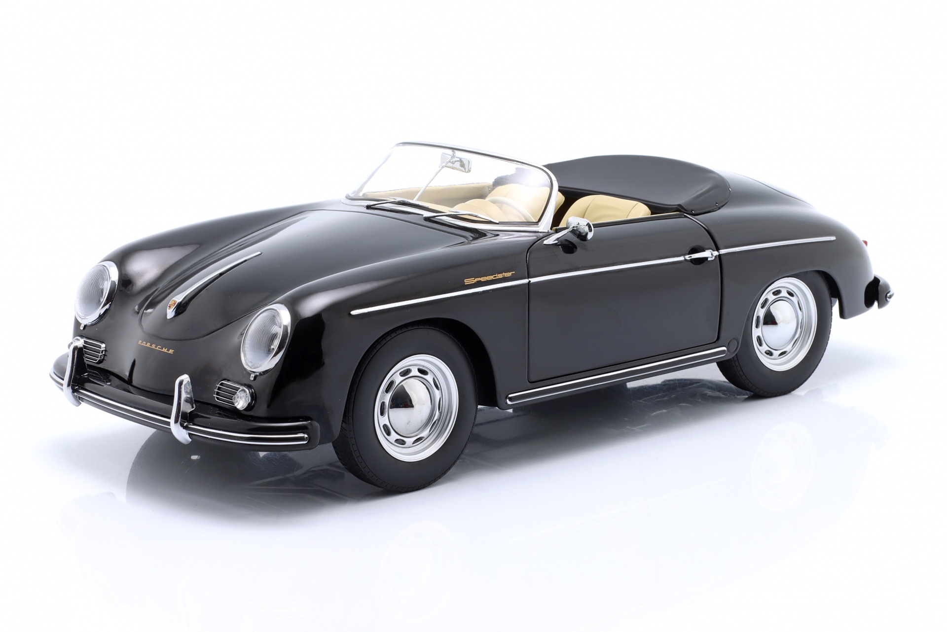 Porsche 356 A Speedster Baujahr 1955 schwarz  