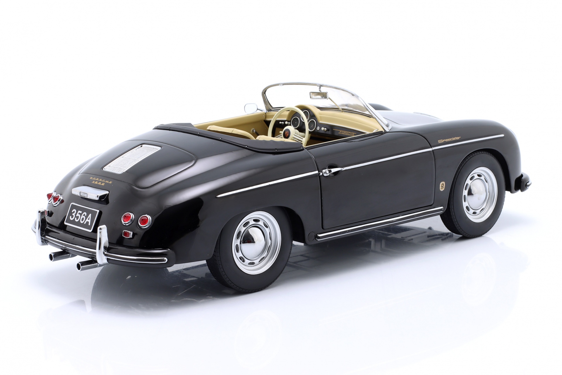 Porsche 356 A Speedster Baujahr 1955 schwarz  