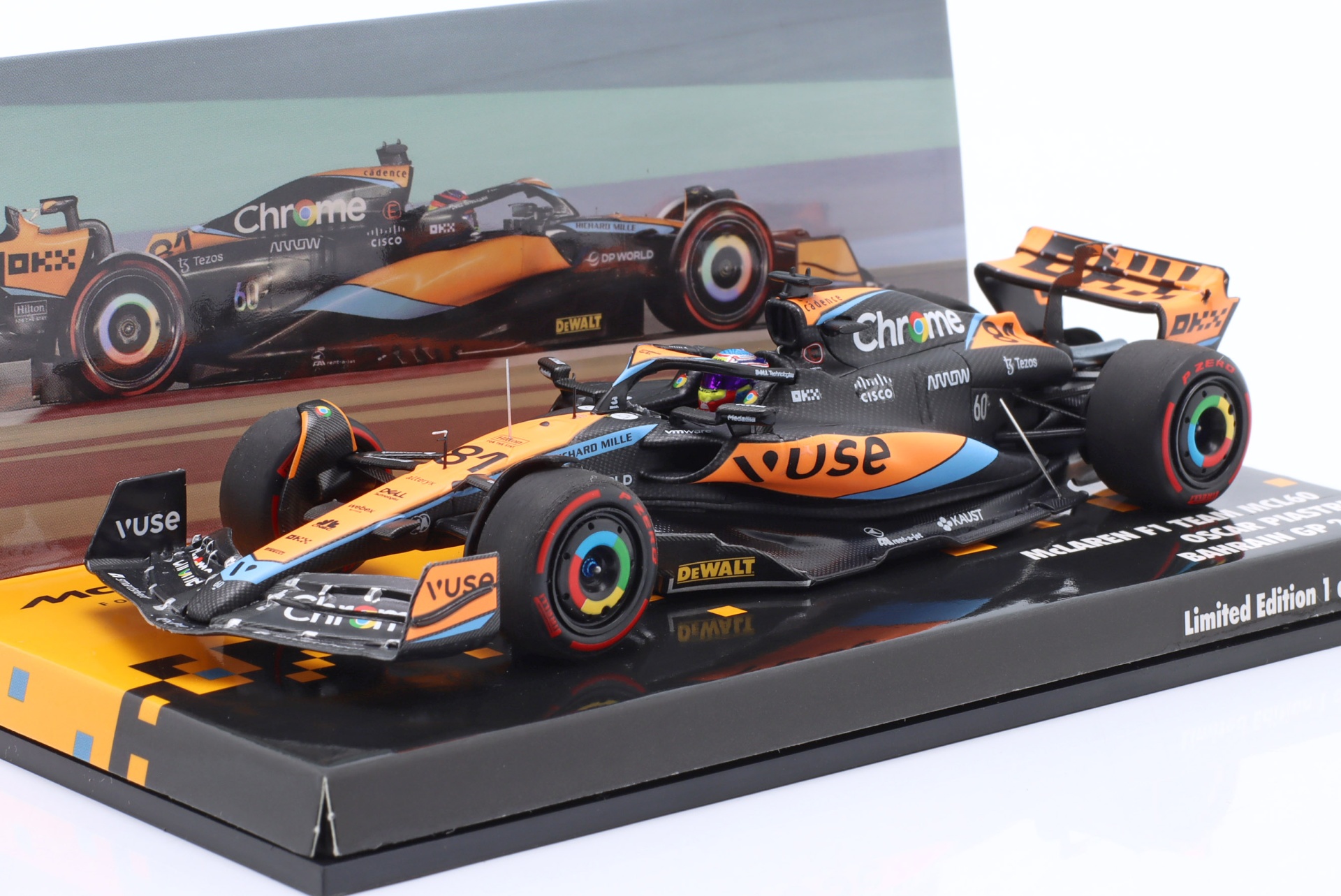 Oscar Piastri McLaren MCL60 #81 Bahrain GP Formel 1 2023  