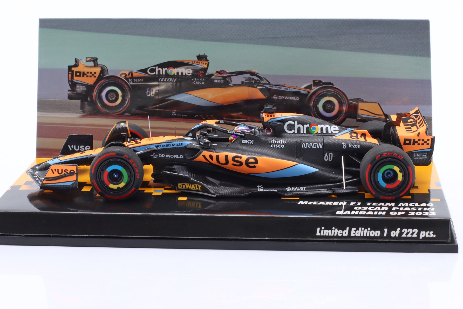 Oscar Piastri McLaren MCL60 #81 Bahrain GP Formel 1 2023  