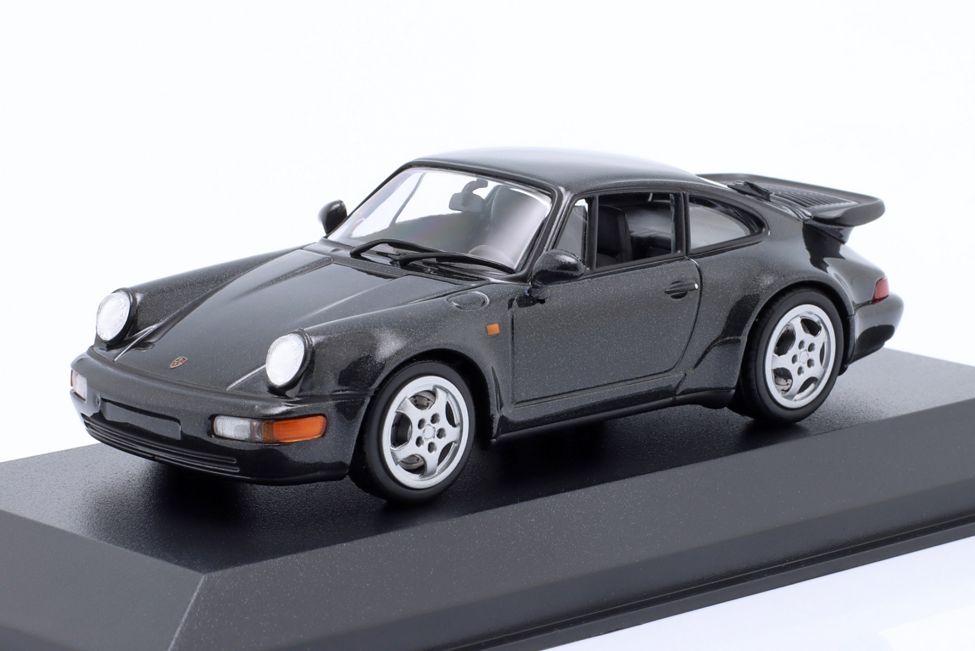 Porsche 911 (964) Turbo Baujahr 1990 perlschwarz  