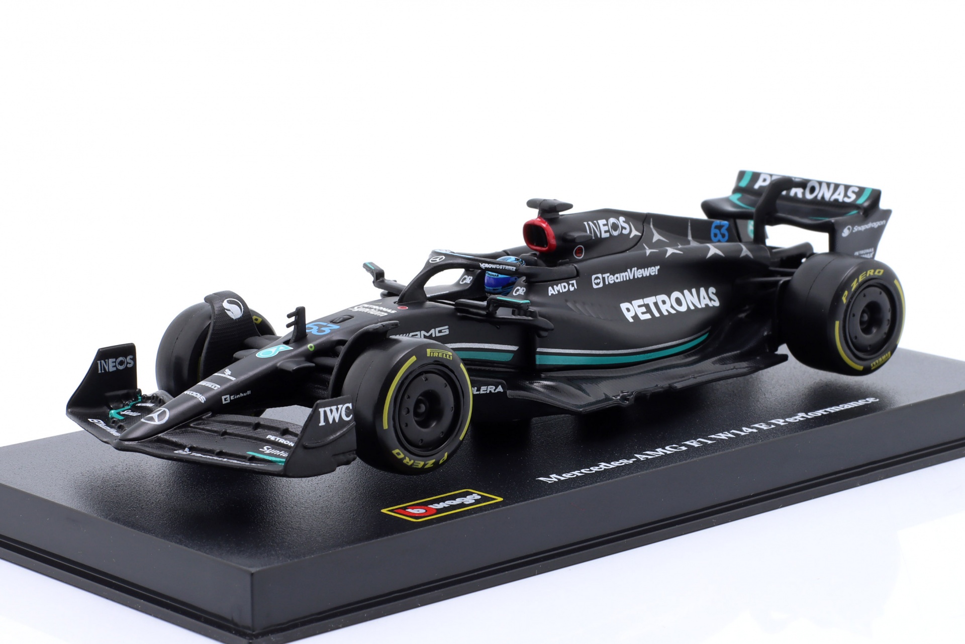 George Russell Mercedes AMG F1 W14 #63 Formel 1 2023  