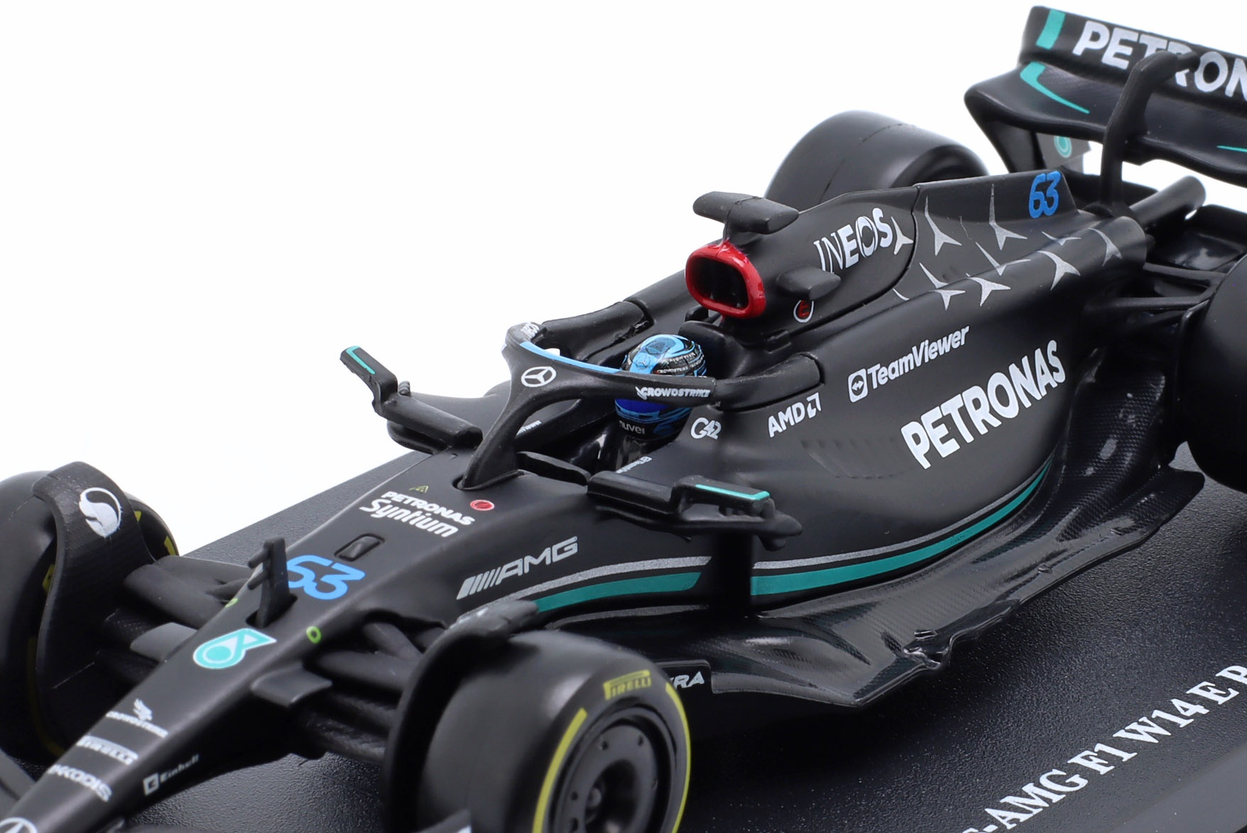George Russell Mercedes AMG F1 W14 #63 Formel 1 2023  