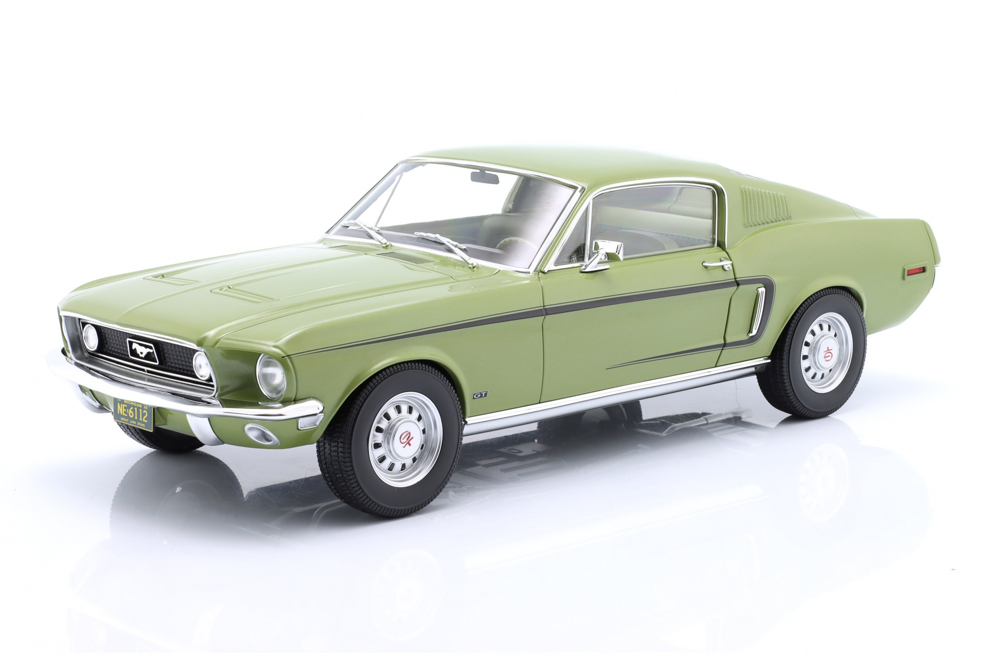 Ford Mustang Fastback GT Baujahr 1968 hellgr&uuml;n metallic  