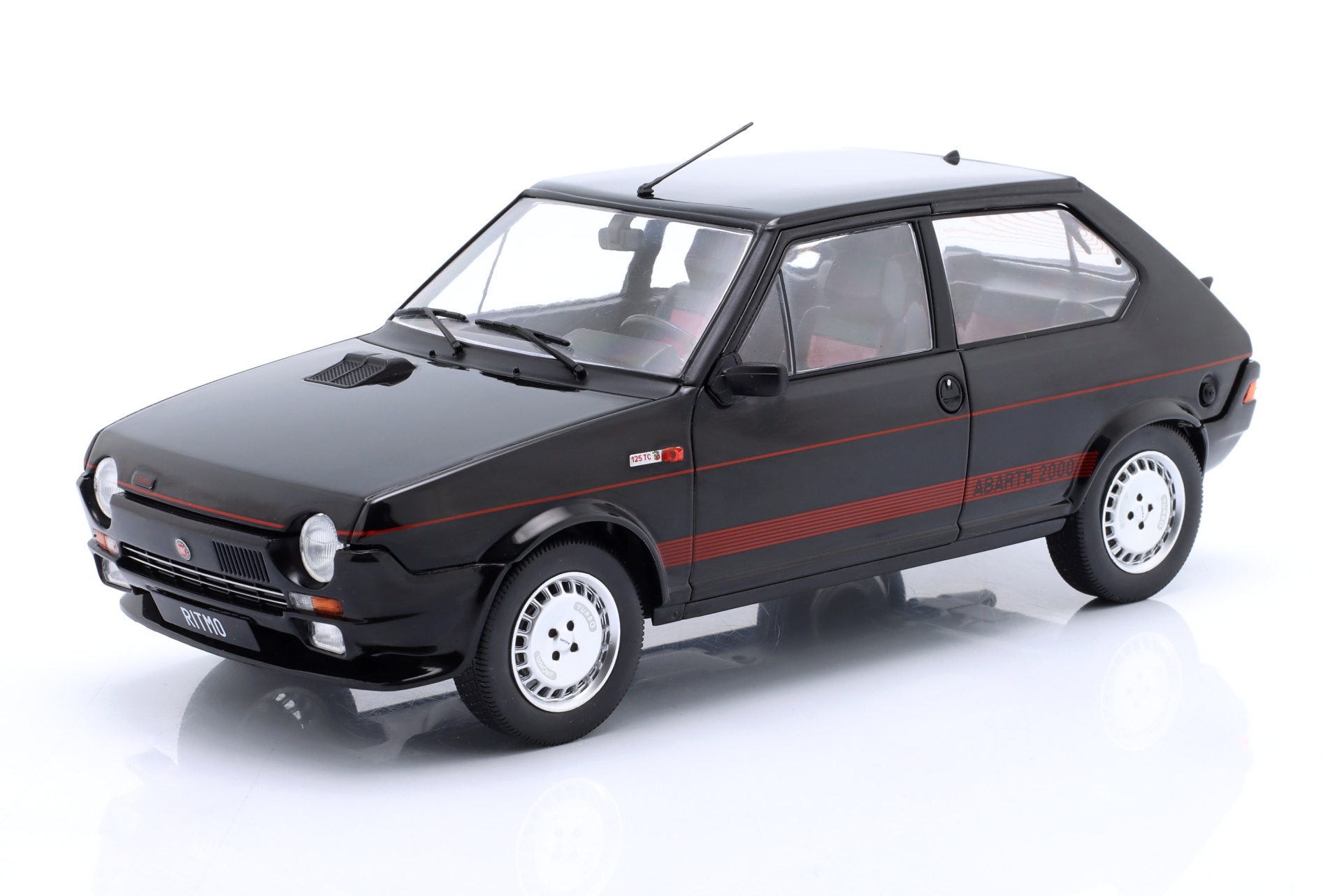Fiat Ritmo TC 125 Abarth Baujahr 1980 schwarz  ModelCar Group