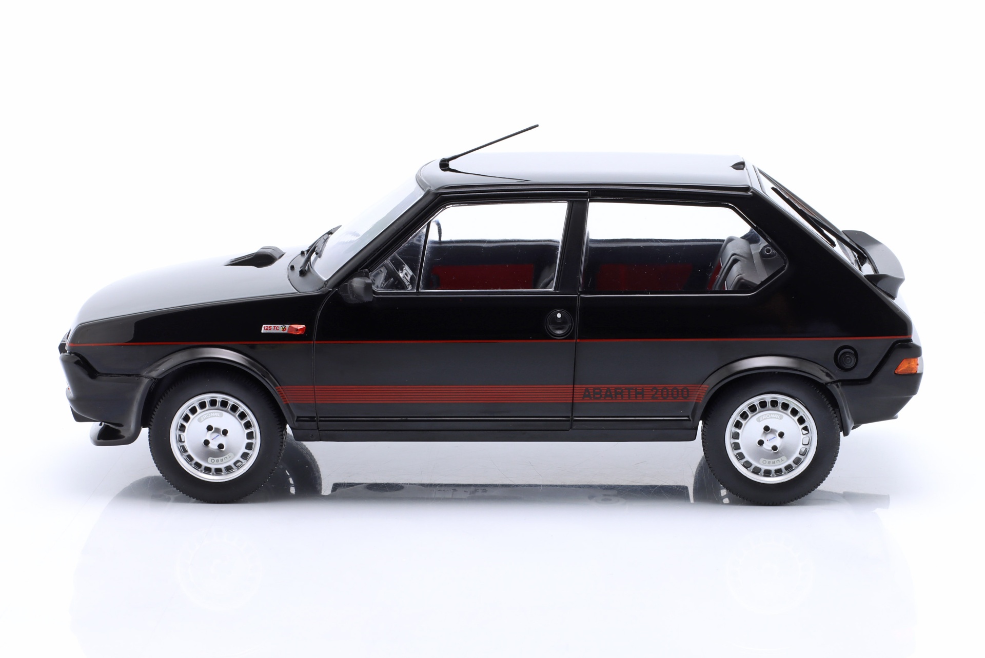 Fiat Ritmo TC 125 Abarth Baujahr 1980 schwarz  ModelCar Group