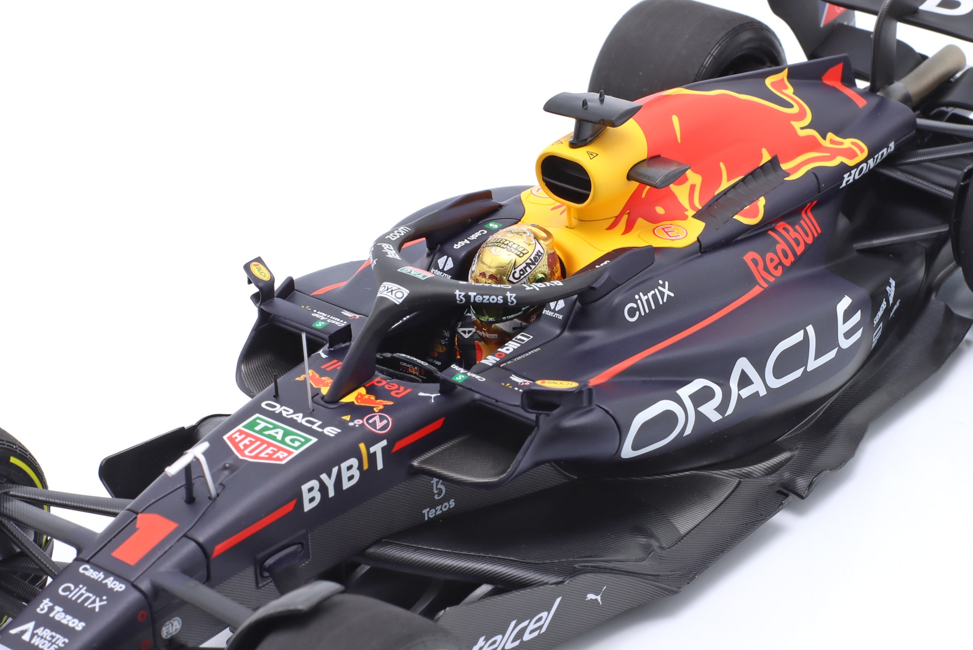 Max Verstappen Red Bull RB18 #1 Sieger Mexiko GP Formel 1 Weltmeister 2022  