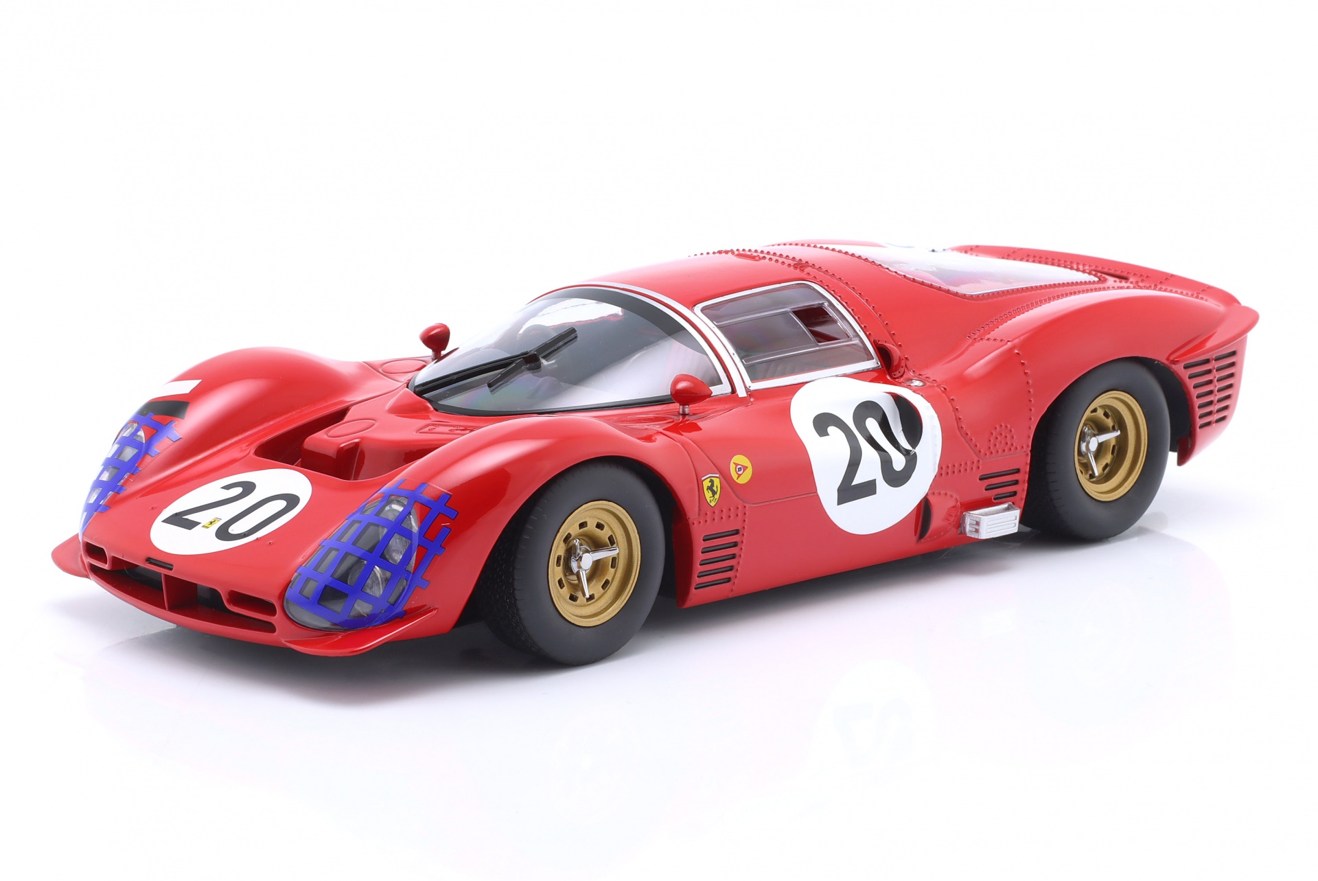 Ferrari 330 P3 Coup&eacute; #20 24h LeMans 1966 Scarfiotti, Parkes  