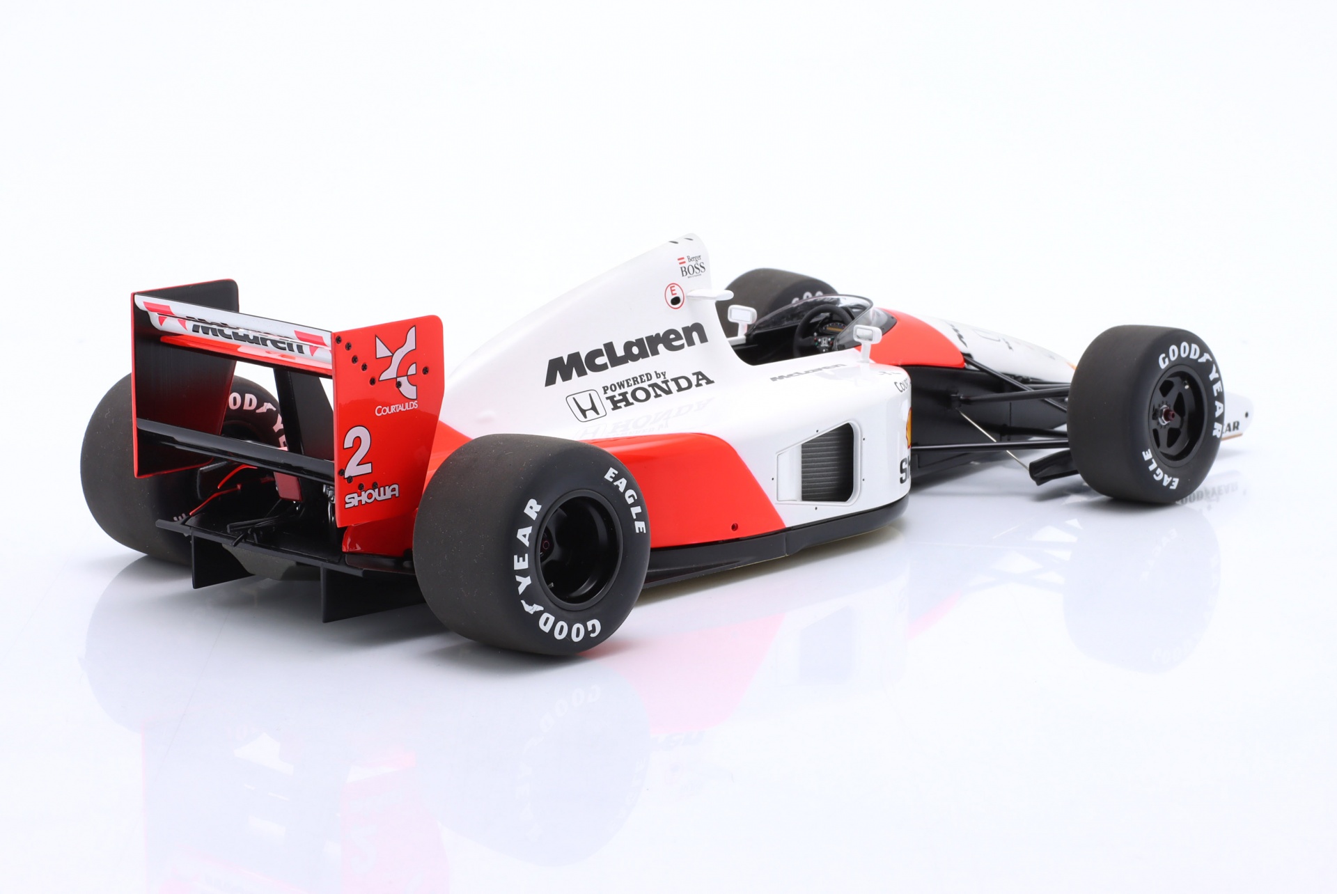 Gerhard Berger McLaren MP4/6 #2 Sieger Japan GP Formel 1 1991  