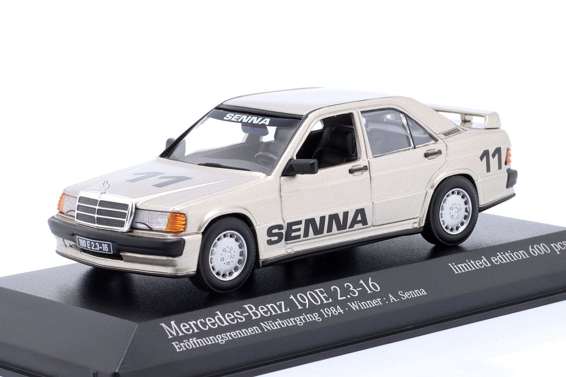 Mercedes-Benz 190E 2.3 #11 Sieger Er&ouml;ffnungsrennen N&uuml;rburgring A. Senna  