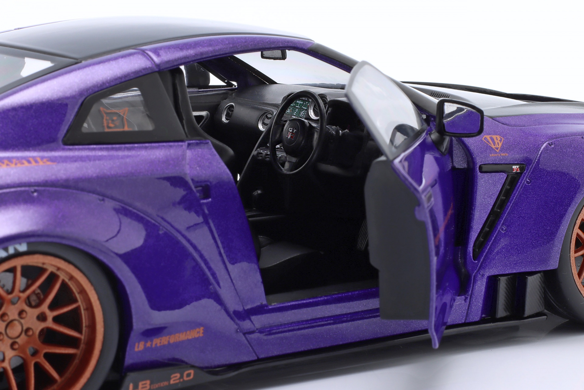 Nissan GT-R (R35) Liberty Walk Body Kit 2.0 2022 Purplezilla  
